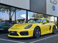 Porsche Cayman PORSCHE CAYMAN 2 TYPE 981 GT4 Gelb - thumbnail 1