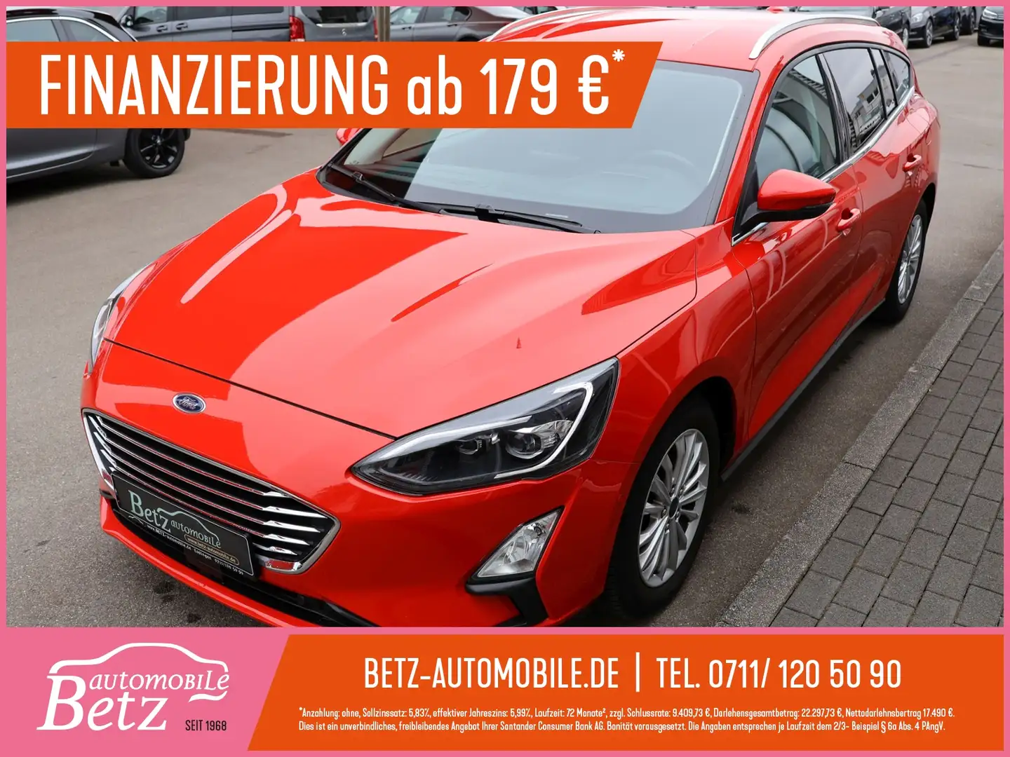 Ford Focus Turnier EcoBoost Titanium X Rosso - 1