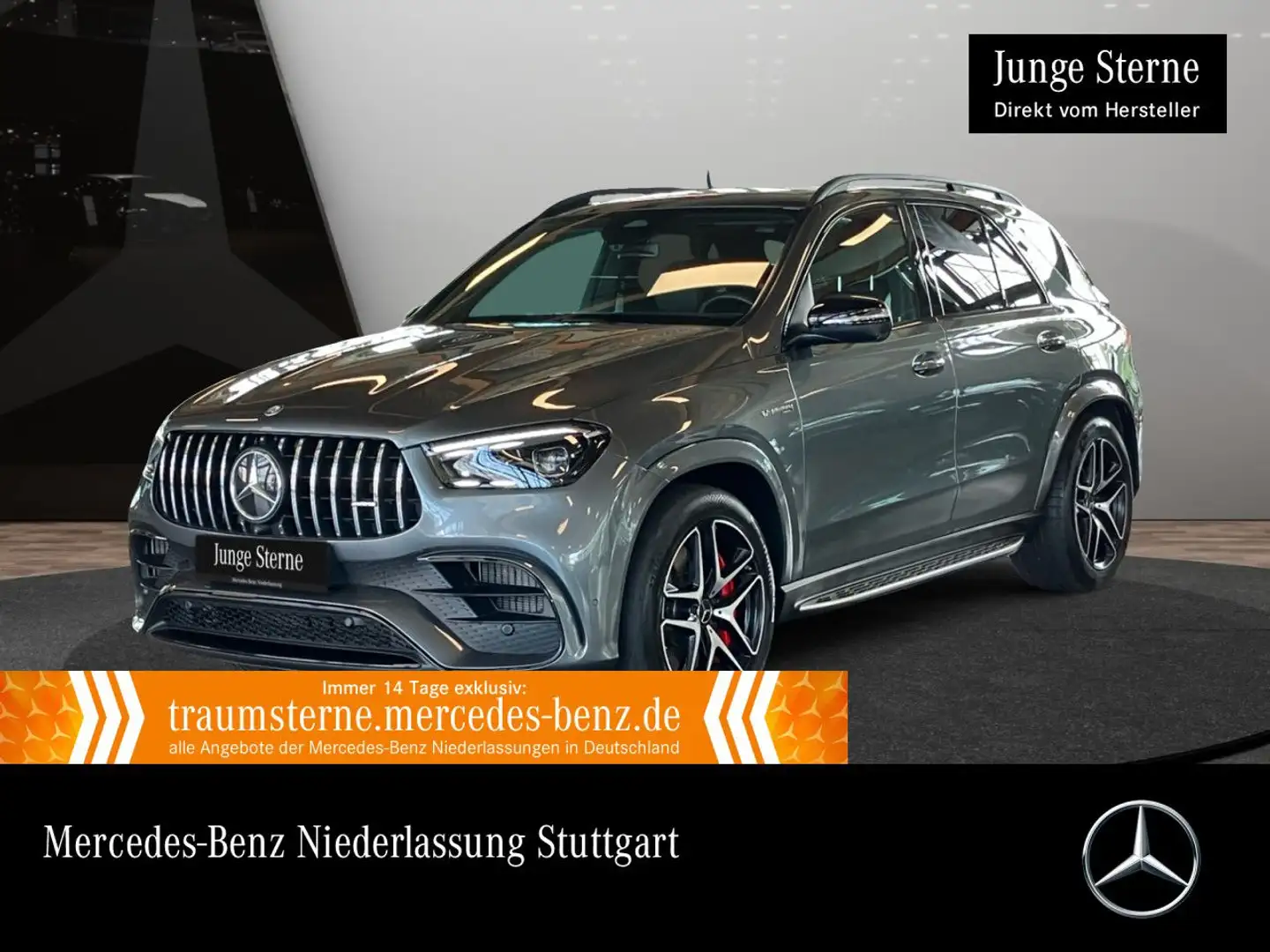 Mercedes-Benz GLE 63 AMG GLE 63 S 4M NIGHT+PANO+360+AHK+MULTIBEAM+21"+HUD Gris - 1