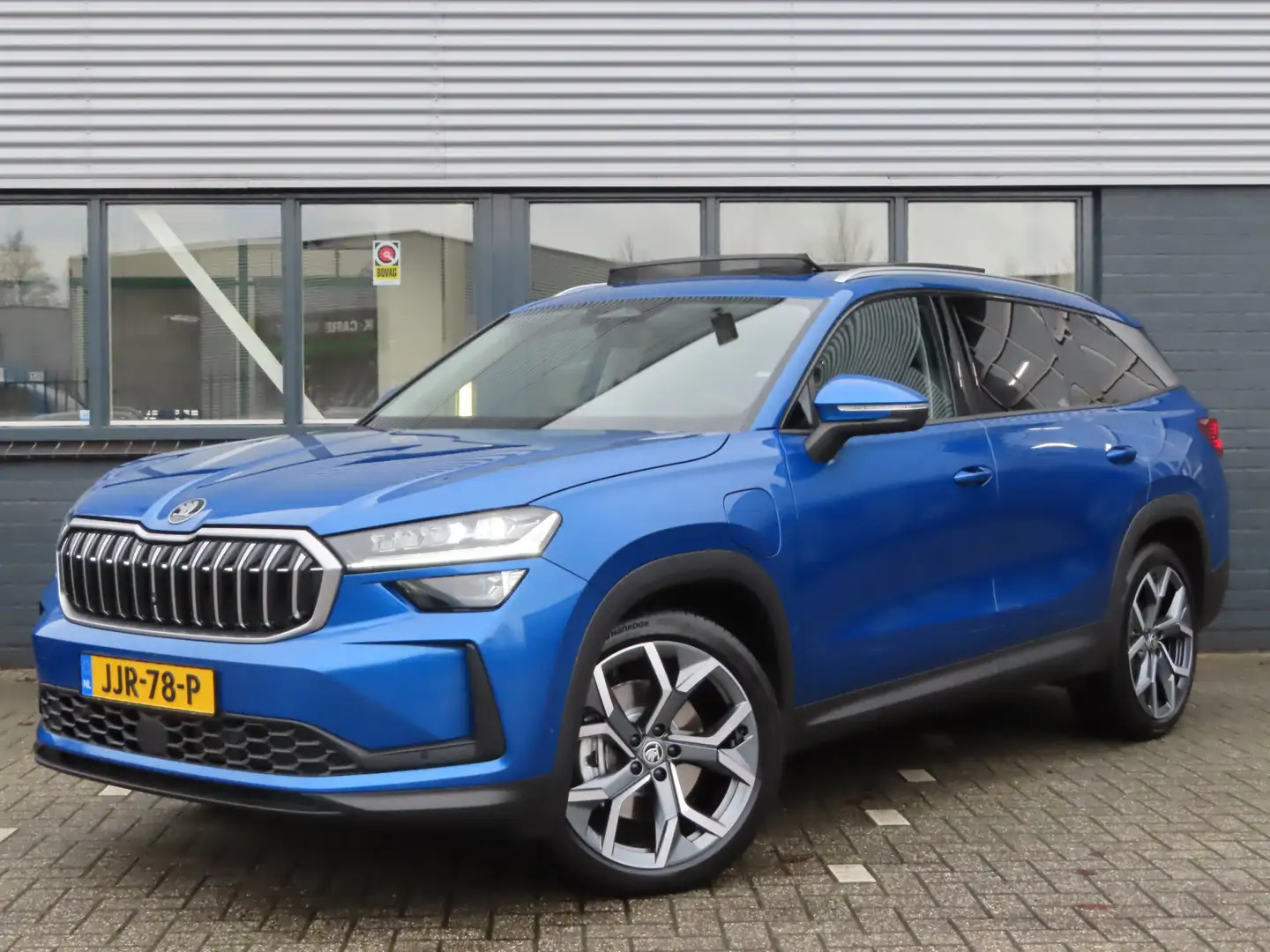 Skoda Kodiaq 1.5 TSI PHEV Business Edition | panoramisch dak | Blau - 1
