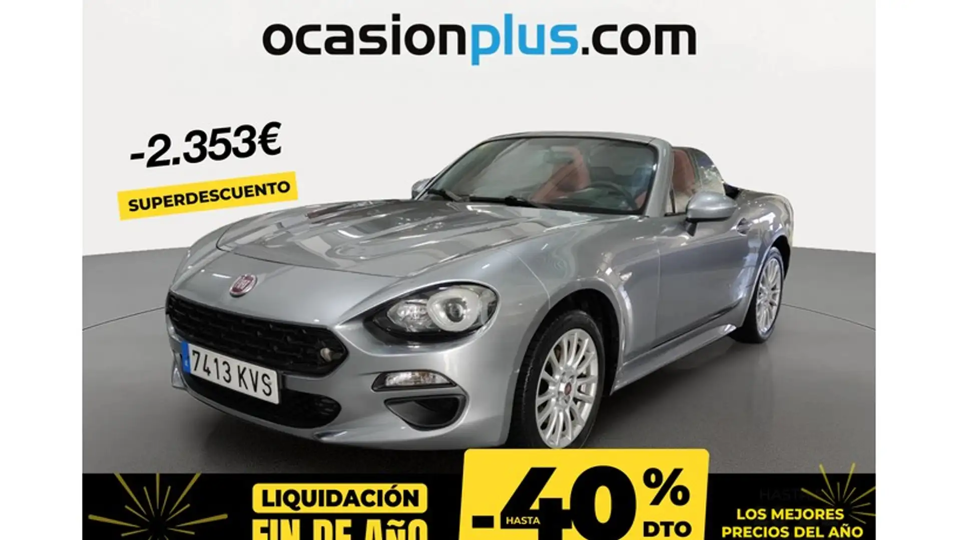 Fiat 124 Spider 1.4 Multiair Argintiu - 1