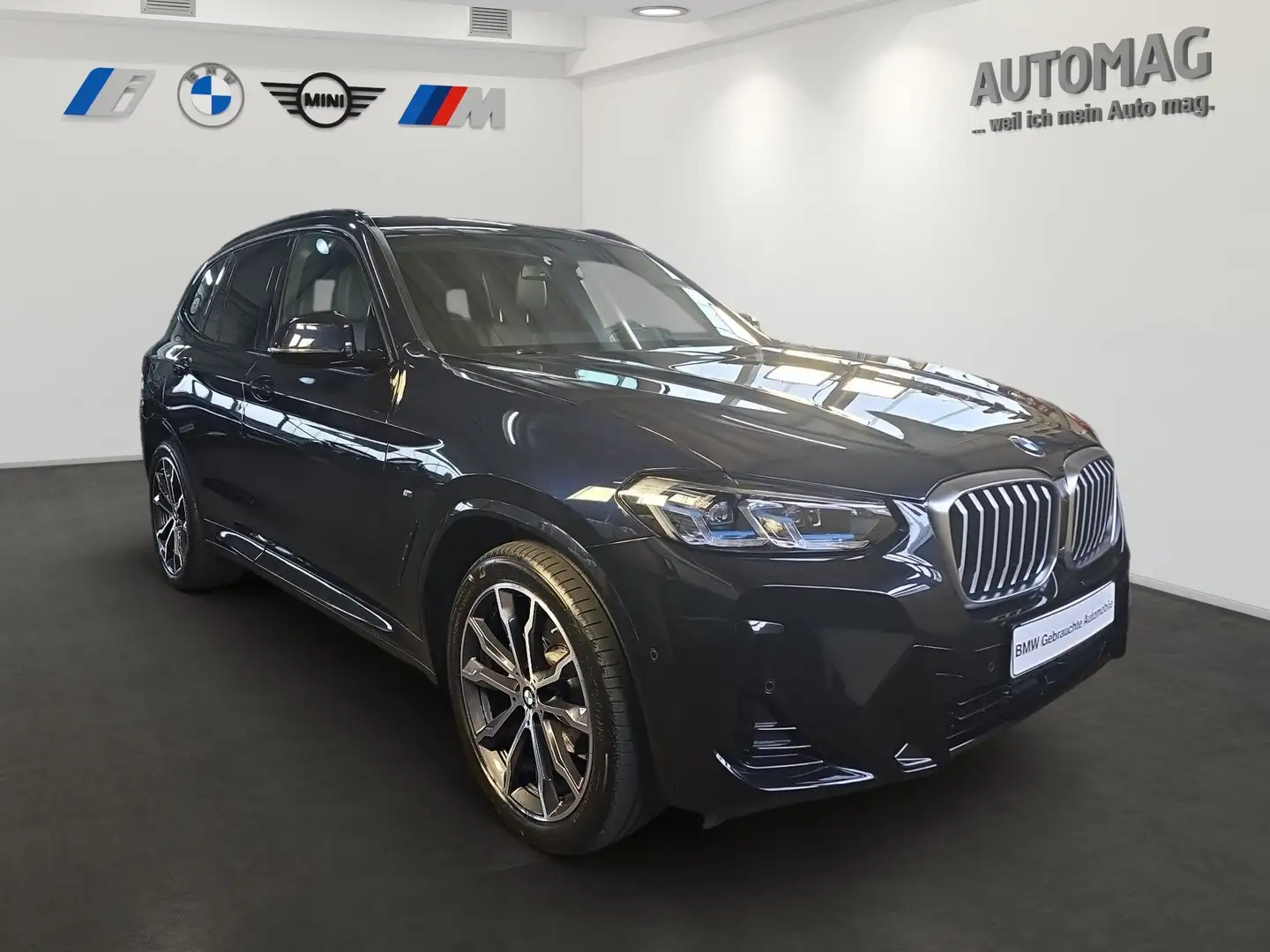 BMW X3 xDrive20d M-Sport*AHK*Laser*DrivingAssist*Stop&Go* Schwarz - 2