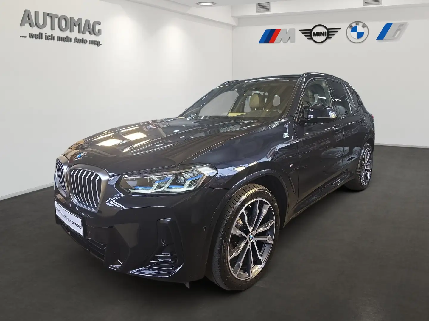 BMW X3 xDrive20d M-Sport*AHK*Laser*DrivingAssist*Stop&Go* Schwarz - 1