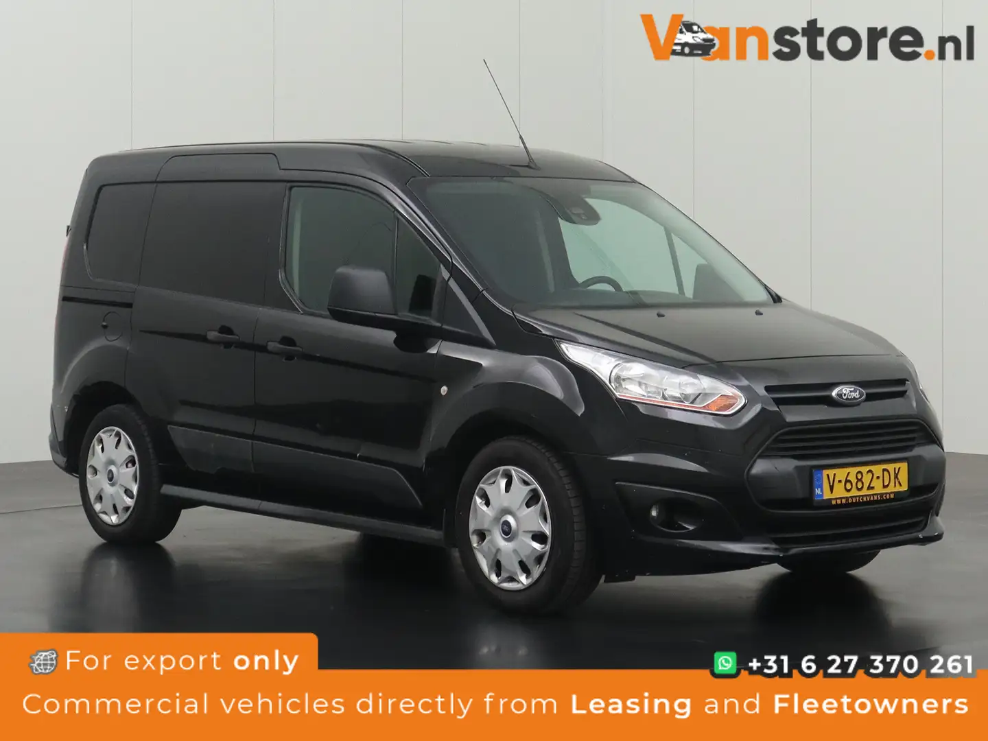 Ford Transit Connect 1.6TDCI 95PK | Airco | Cruise | 3-Persoons Czarny - 1