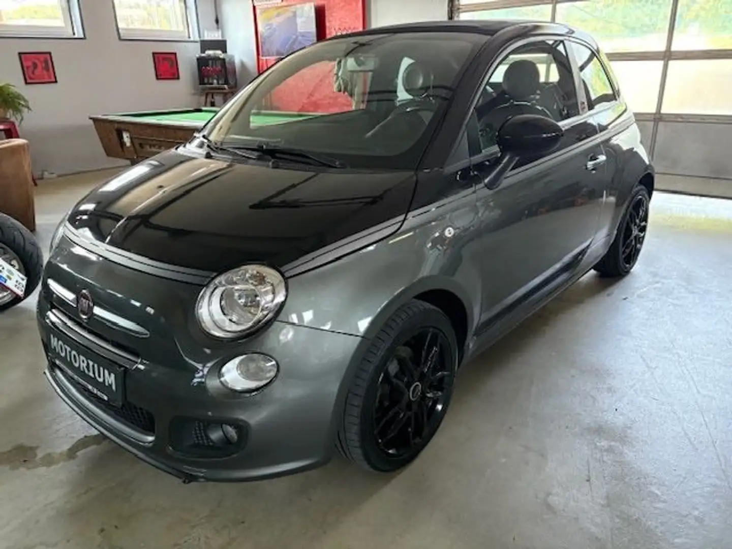 Fiat 500 S~Sondermodell GQ~SHZ~PDC~Klima~Leder Grau - 1