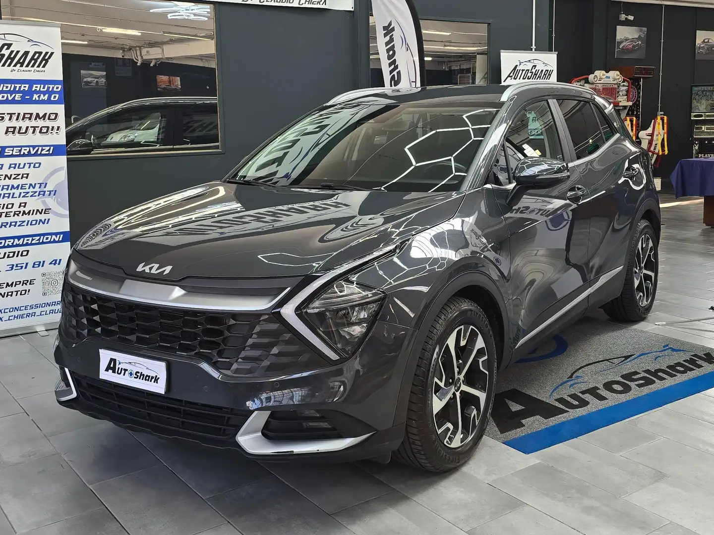 Kia Sportage Sportage V 2022 1.6 crdi mhev Style imt Grigio - 2