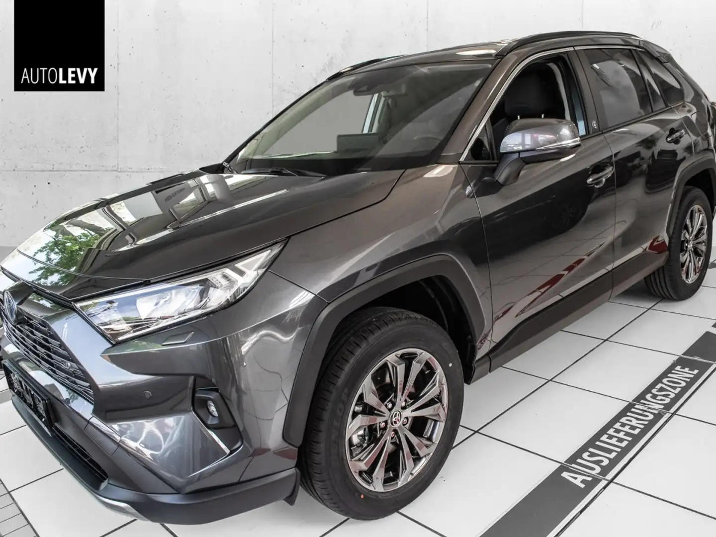 Toyota RAV 4 RAV4 2.5 Hybrid Teamplayer +inkl Wartung+SHZ+18 Gris - 2