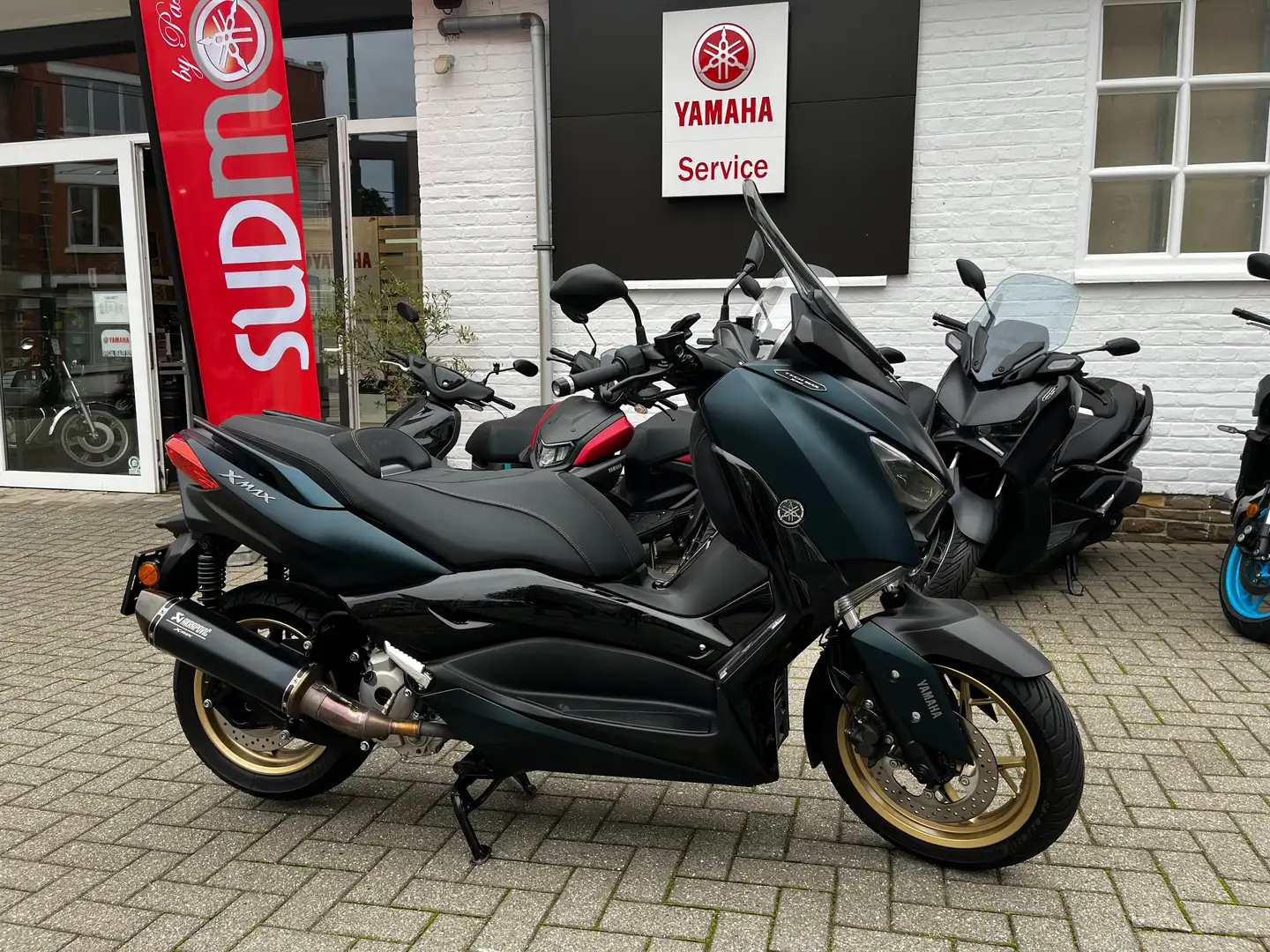 Yamaha X-Max 300 Techmax Bleu - 1