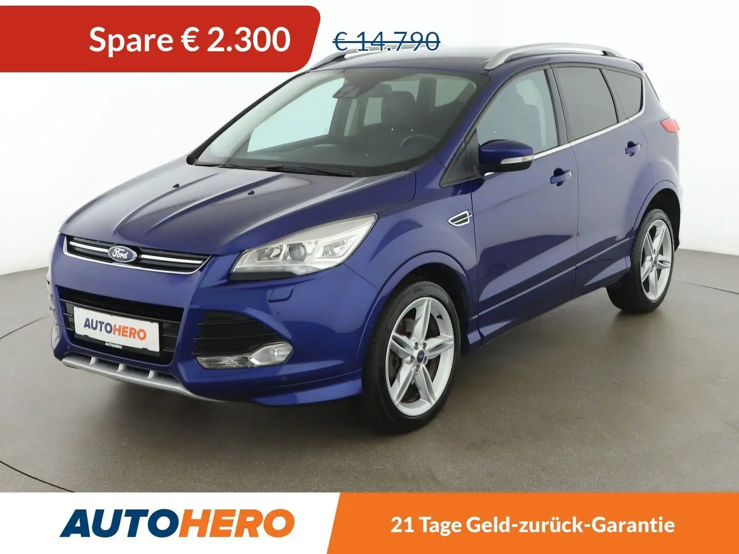 Ford Kuga 2.0 TDCi Titanium S Aut. *ACC*CAM*NAVI*SPUR*TOT* Blu/Azzurro - 1