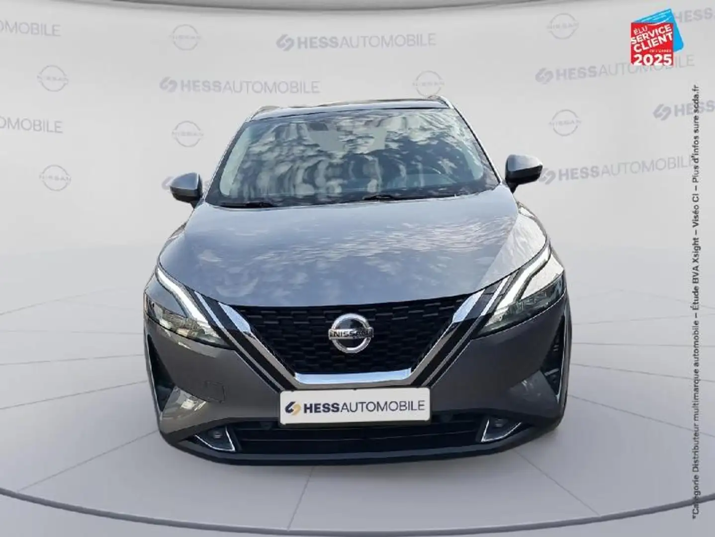 Nissan Qashqai 1.3 Mild Hybrid 158ch N-Connecta Xtronic Tpano GPS Camera Gris - 2