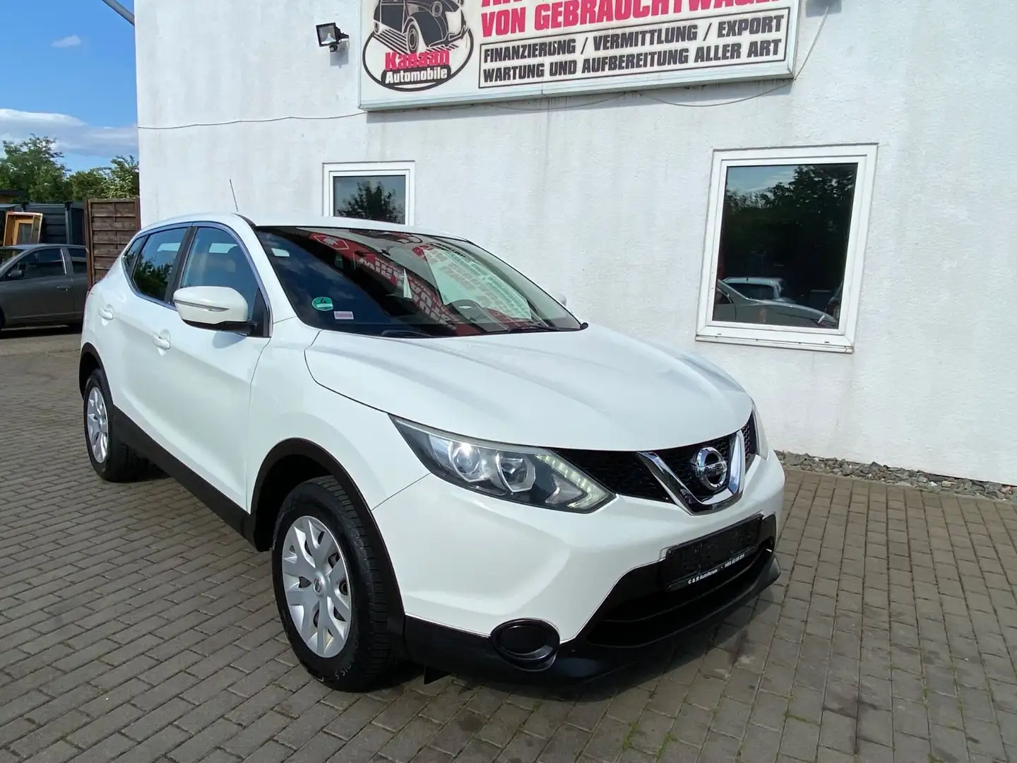 Nissan Qashqai Visia 1.2 Klimaanlage/Standh/6-Gang/LED Blanco - 1
