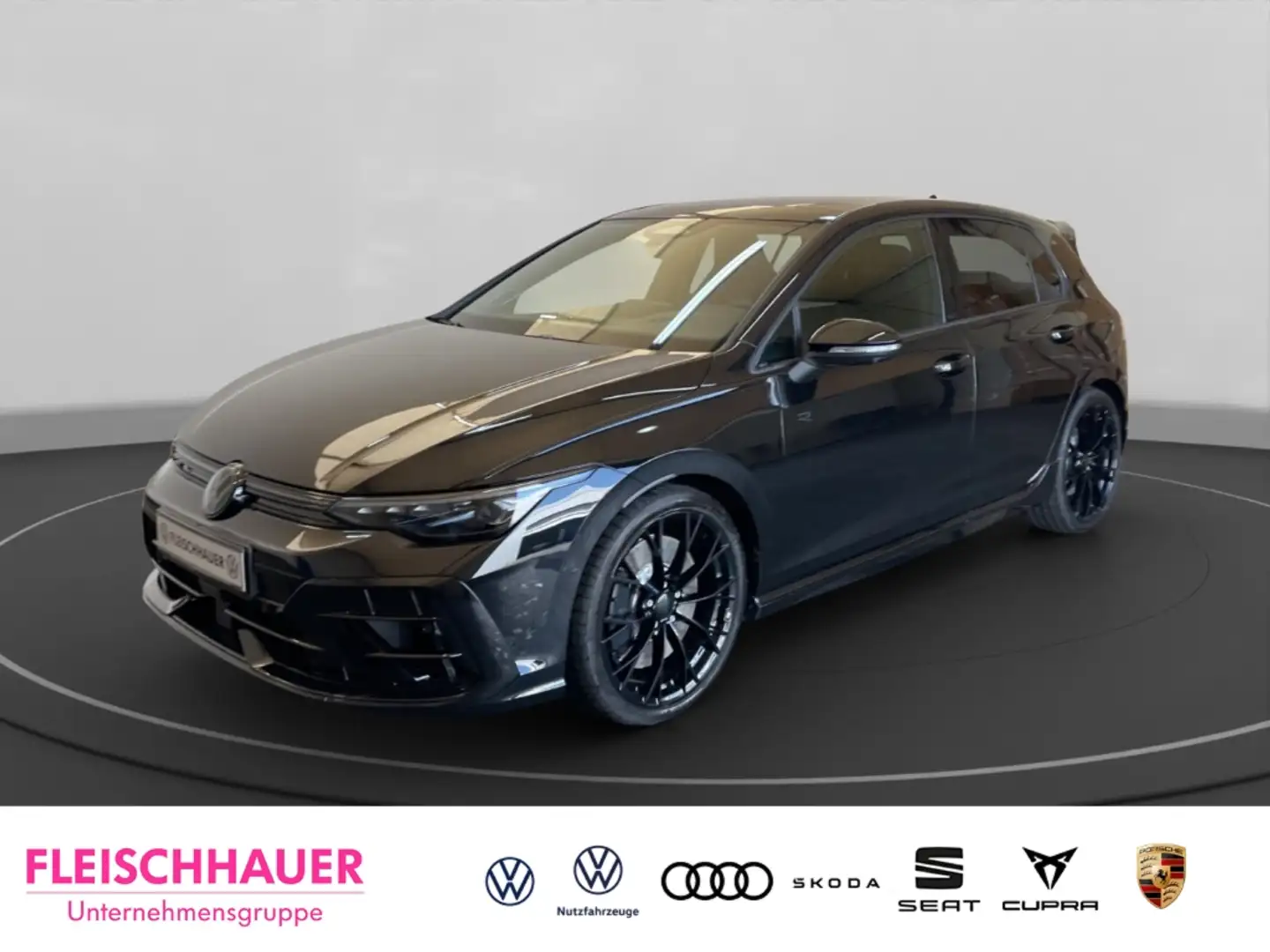Volkswagen Golf R Black Edition Leder R-Performance AGA HarmanKardon Noir - 1