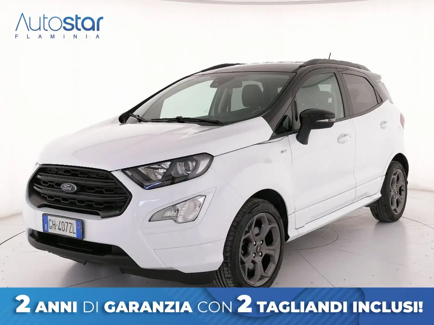 Ford EcoSport 1.0 ecoboost ST-Line s&s 125cv my20.25 Bianco - 1