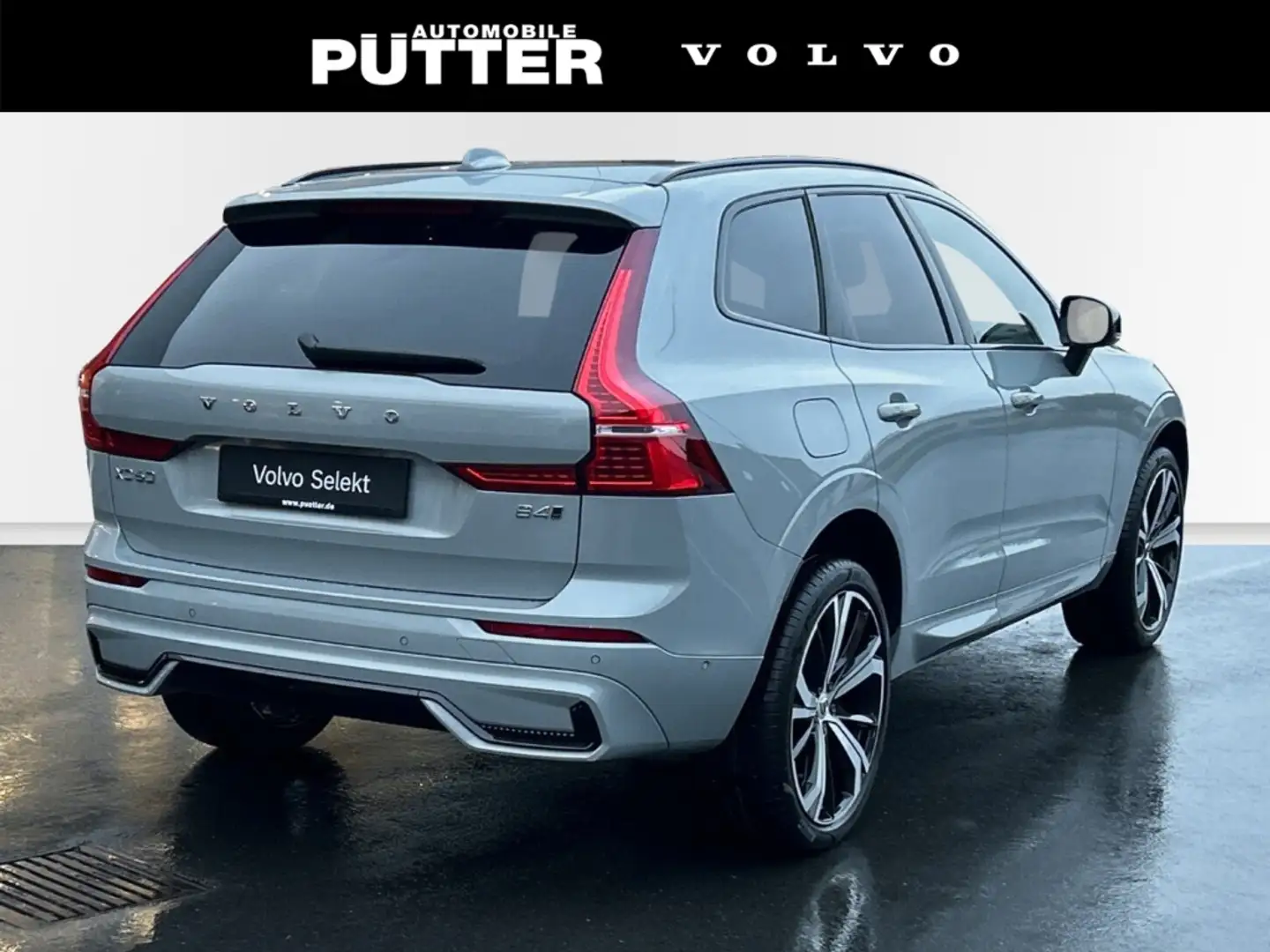 Volvo XC60 B4 Diesel AWD Ultimate Dark 21'' AHK Luft StandHZG Grau - 2