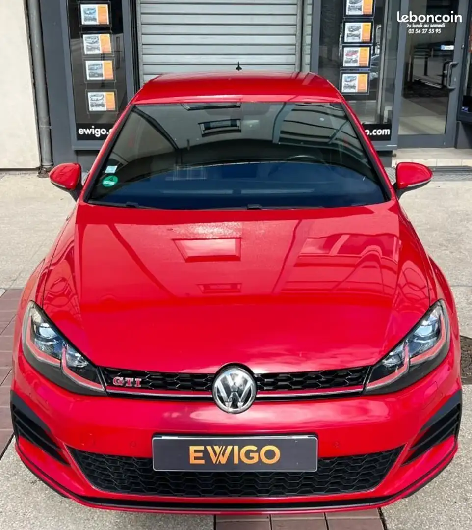 Volkswagen Golf 2.0 TSI 245ch GTI PERFORMANCE PHASE 2 VIRTUAL COCKPIT-ACC-CARPLAY-SIÈGES CHAUFF... Rosso - 2