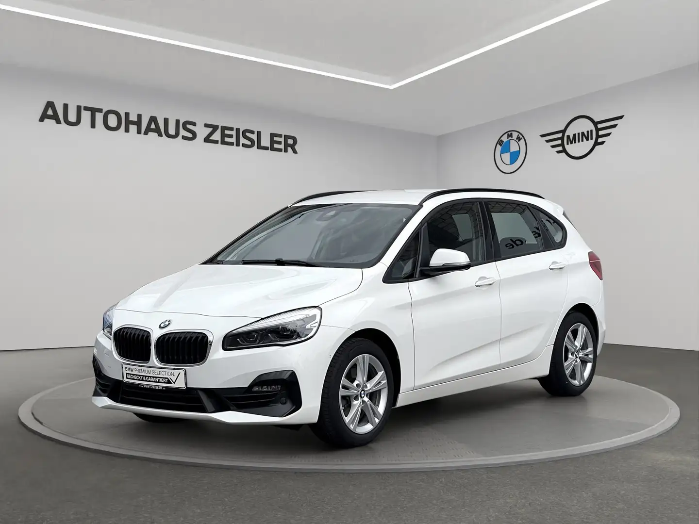 BMW 220 d Active Tourer Navi Sitzheizung Tempomat Weiß - 1