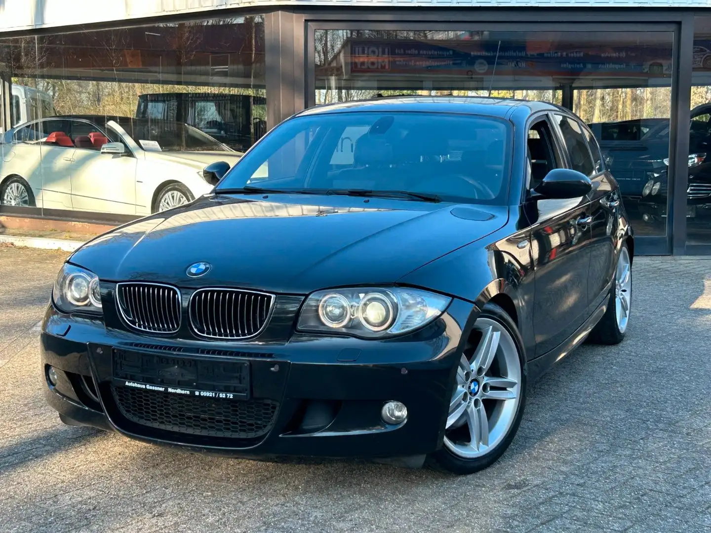 BMW 130 i M-PAKET BENZIN+LPG-GAS *STEUERKETTE NEU* Negru - 1