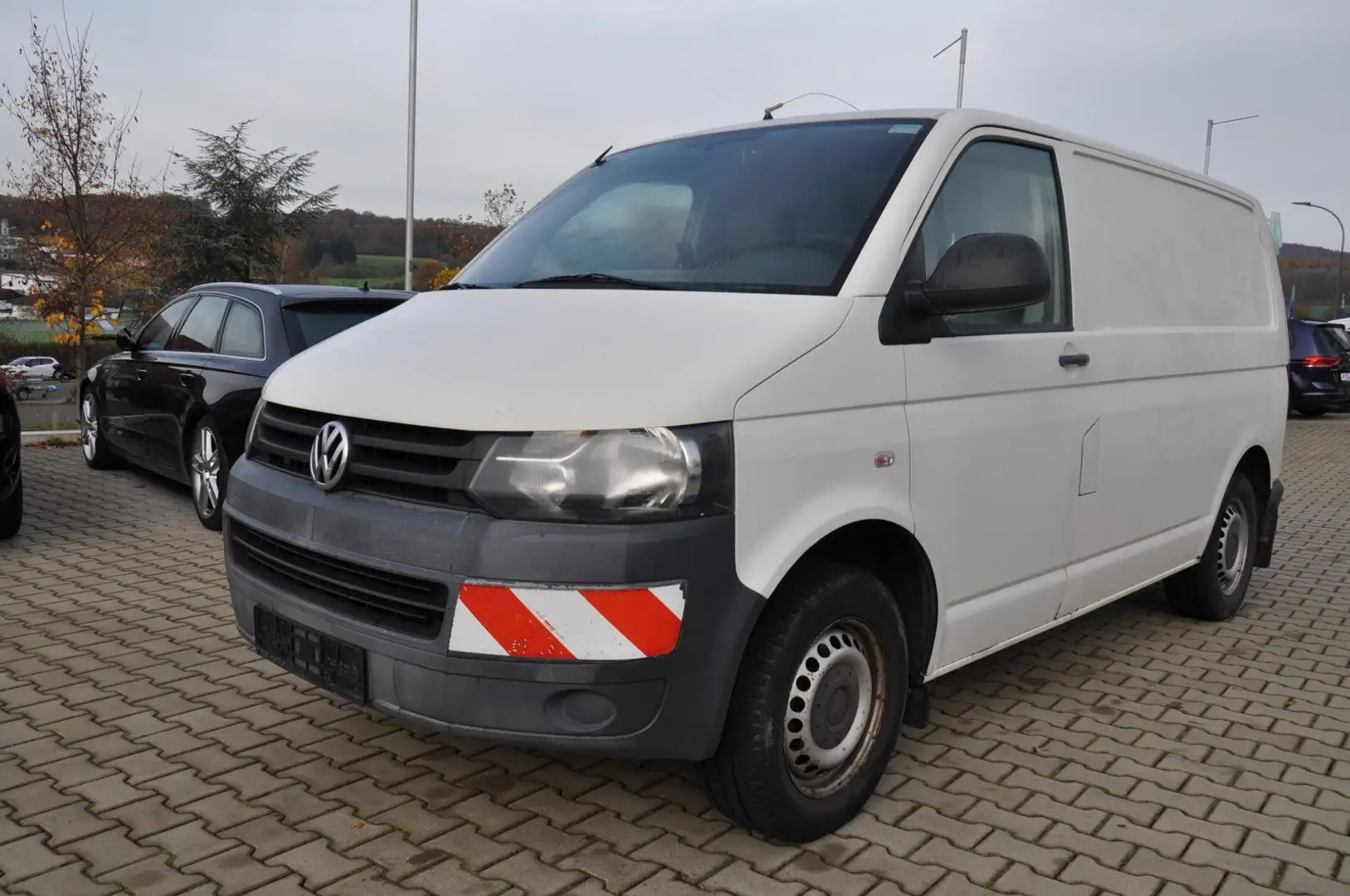 Volkswagen T5 Transporter Kasten-Kombi Kasten 4Motion Blanc - 1