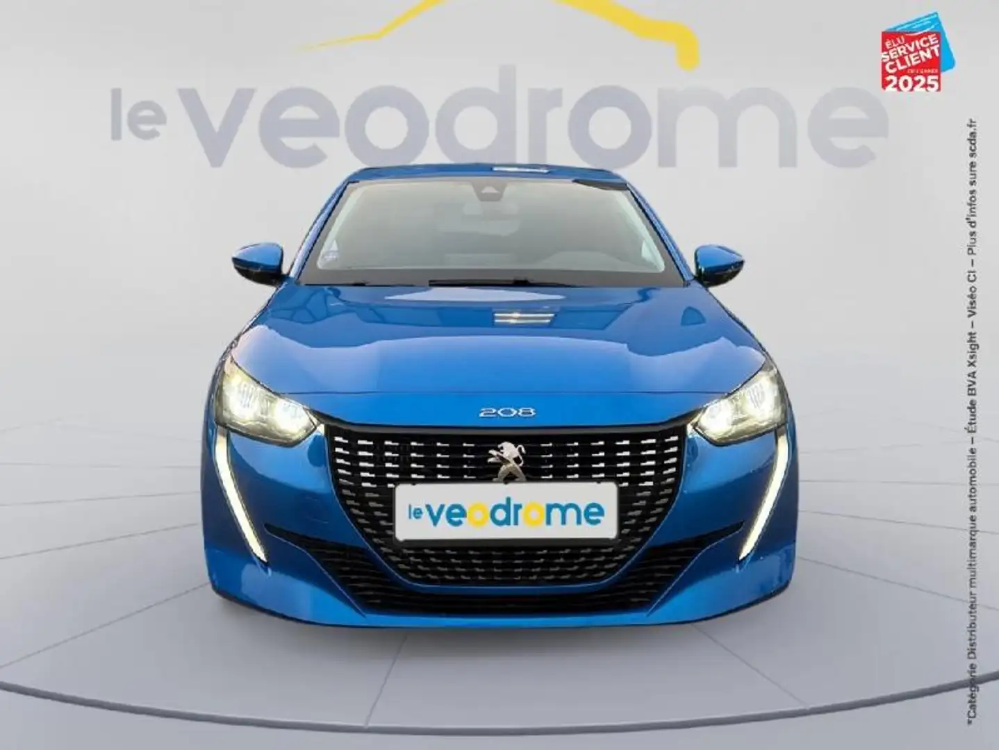 Peugeot 208 1.2 PureTech 100ch S/S Allure EAT8 Sieges chauf Blu/Azzurro - 2