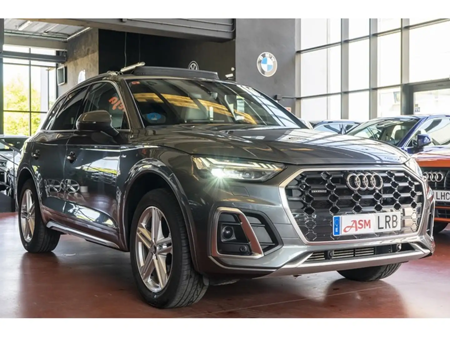 Audi Q5 50 TFSIe S line quattro-ultra S tronic Gris - 2
