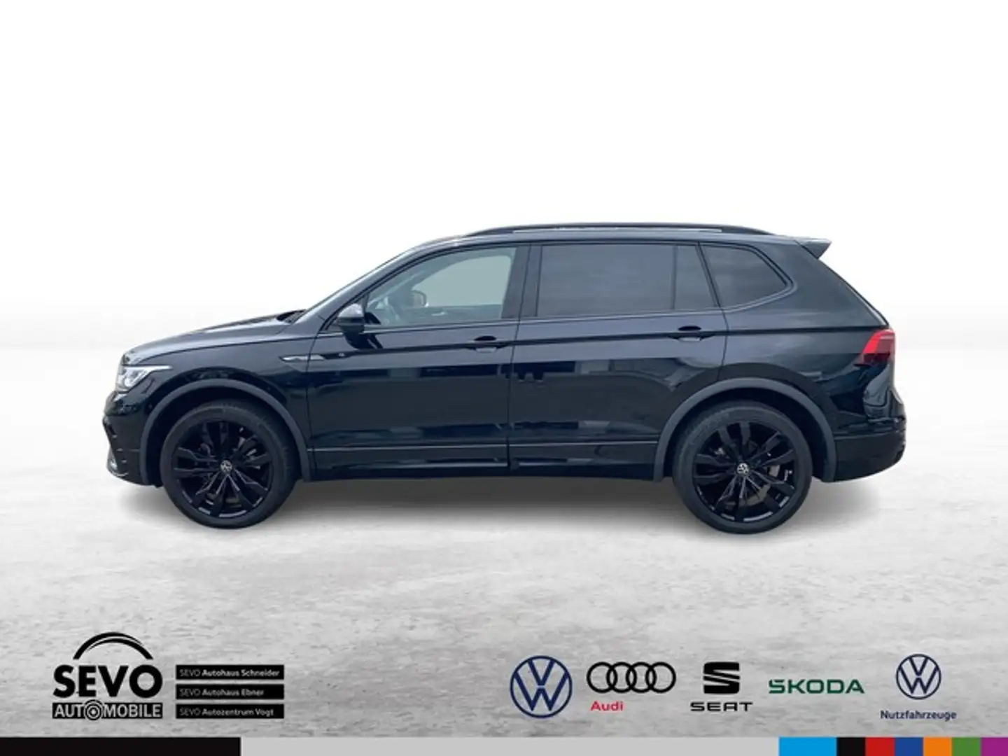 Volkswagen Tiguan Allspace 2.0 TSI DSG 4MOTION R-Line Schwarz - 2