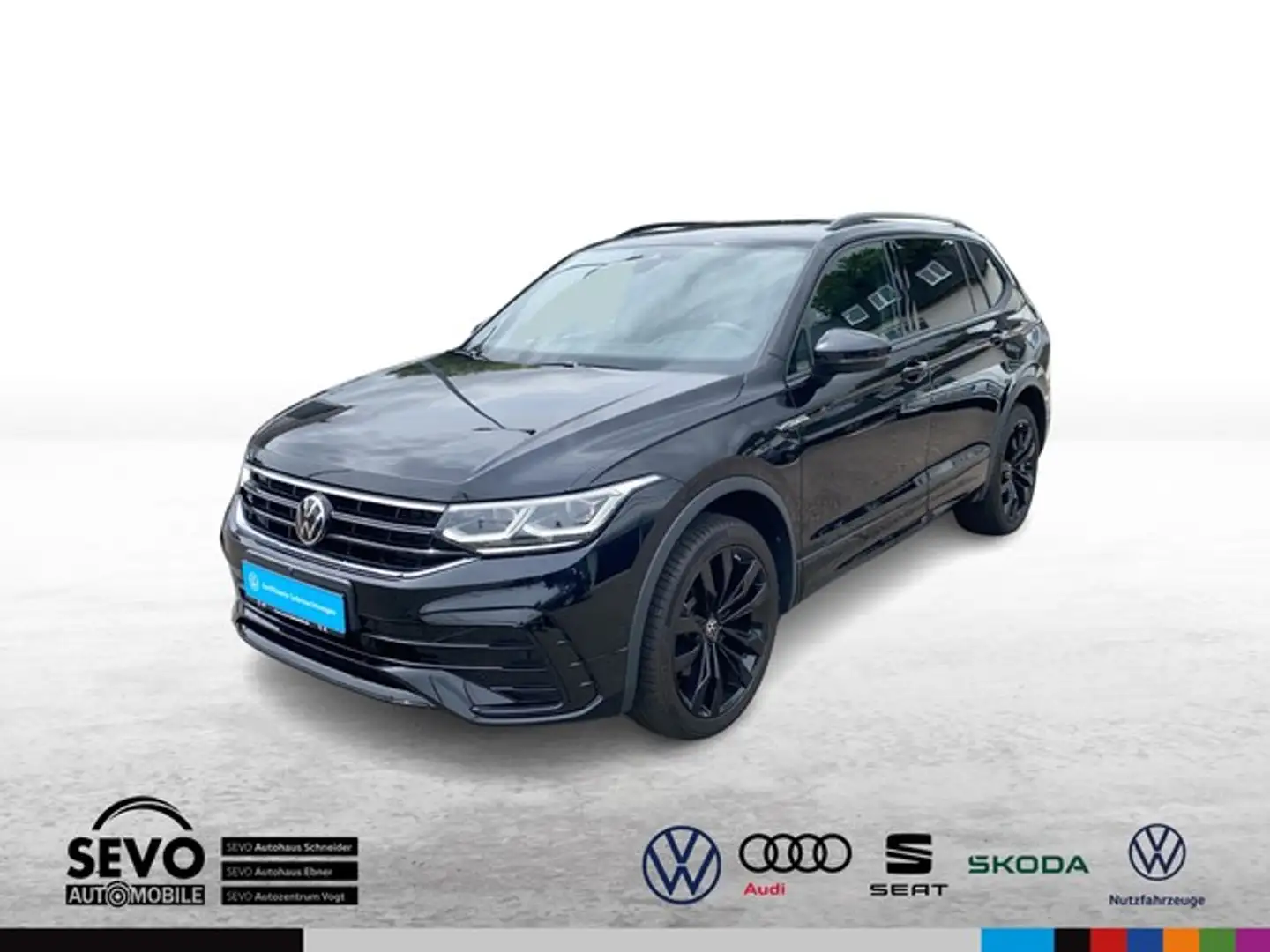 Volkswagen Tiguan Allspace 2.0 TSI DSG 4MOTION R-Line Schwarz - 1