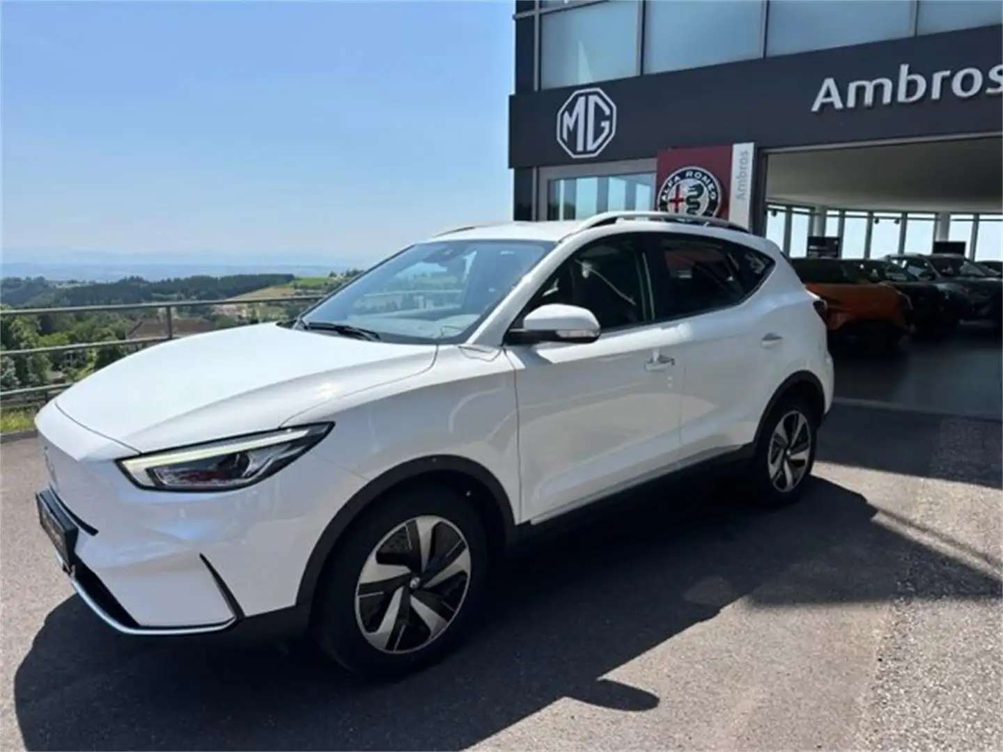 MG ZS EV Comfort 72 kWh Maximal Reichweite Weiß - 1
