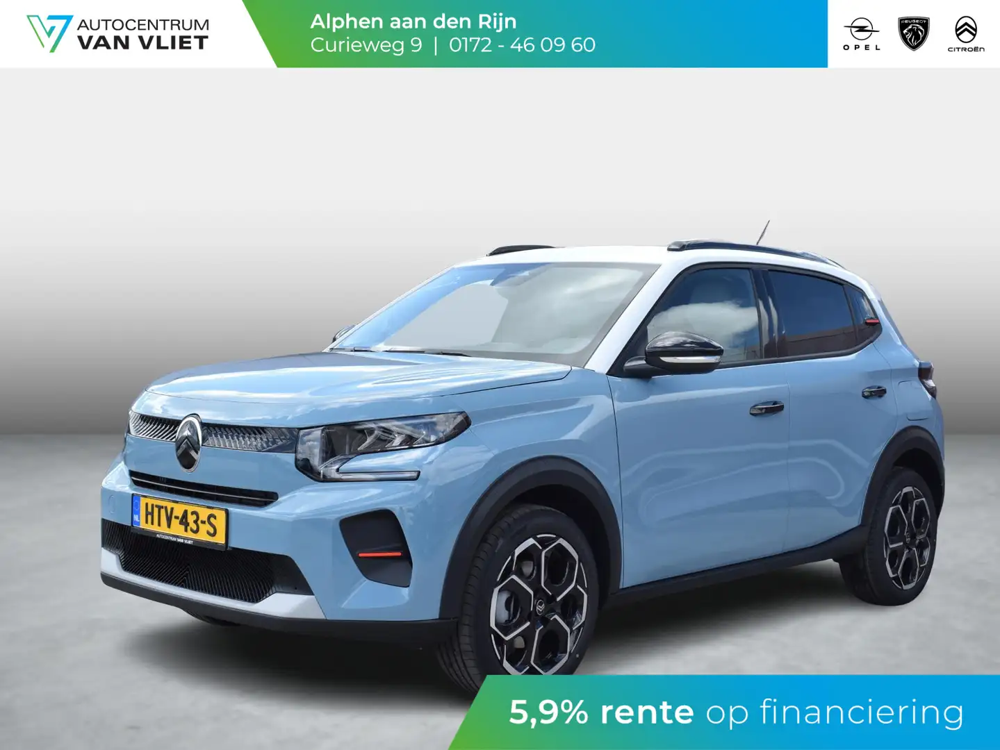 Citroen C3 1.2 Turbo 100pk Max Blauw - 1