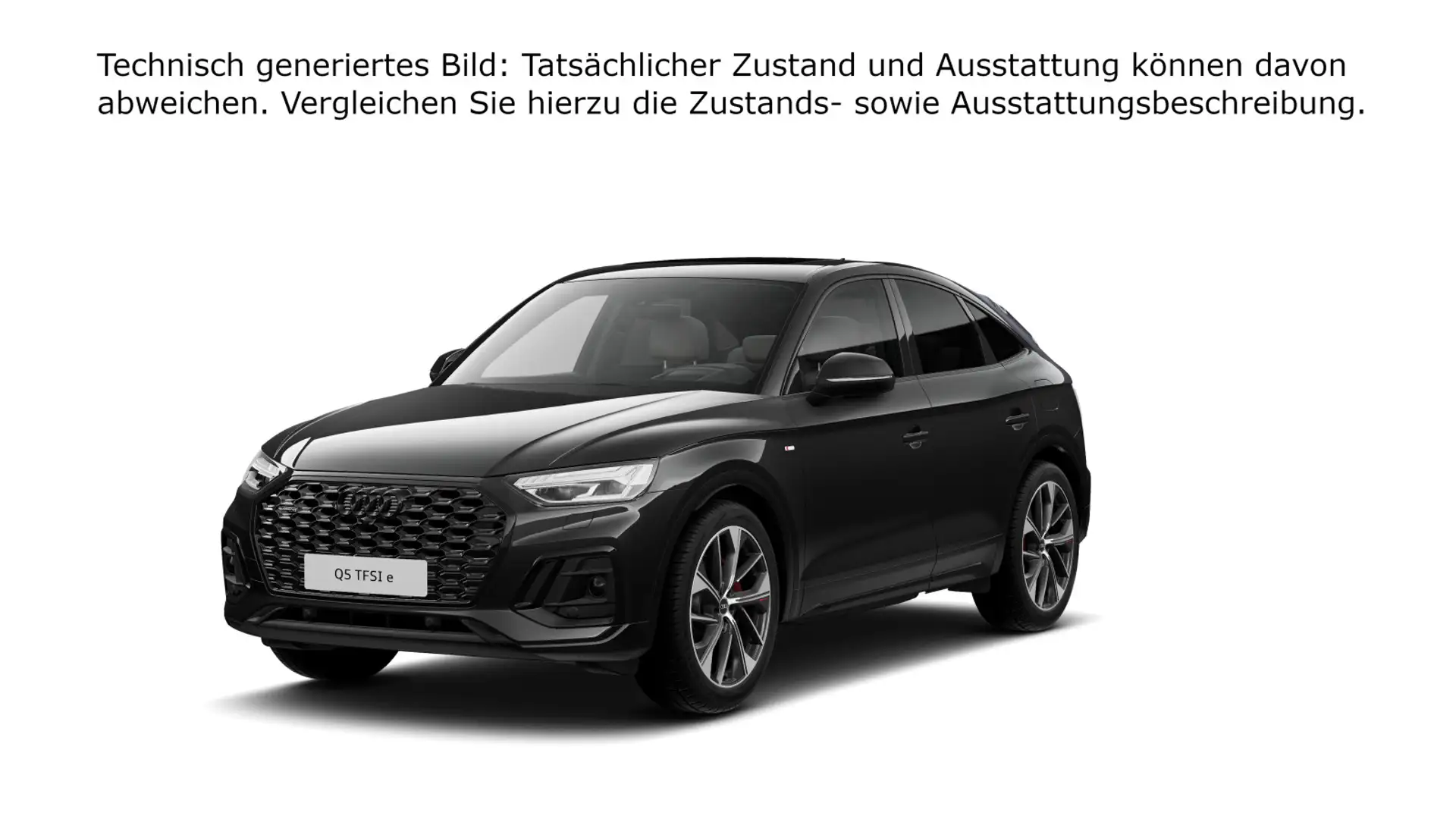Audi Q5 S-Line 55 TFSI e Schwarz - 2