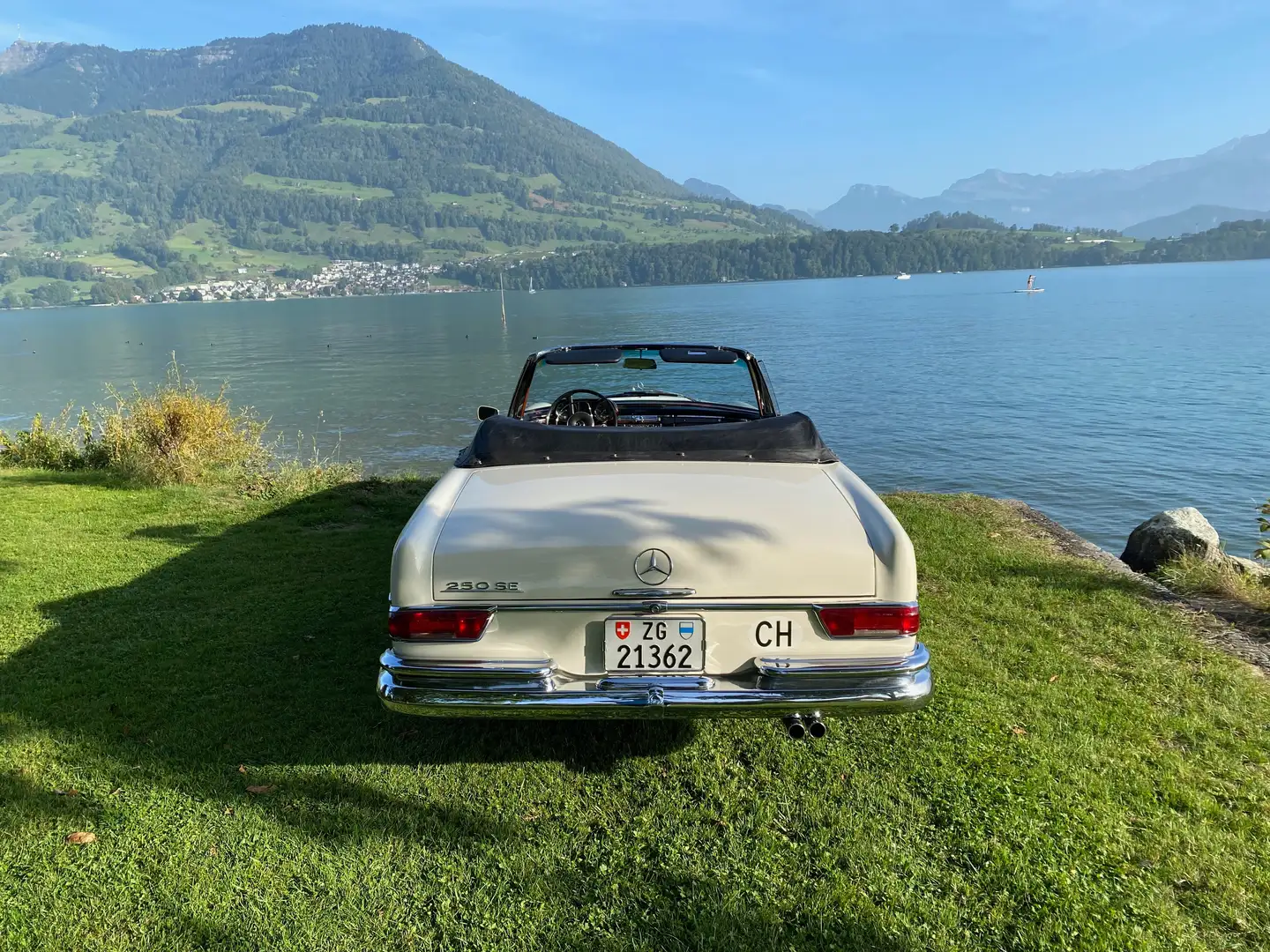 Mercedes-Benz 250 SE Cabrio Biały - 2