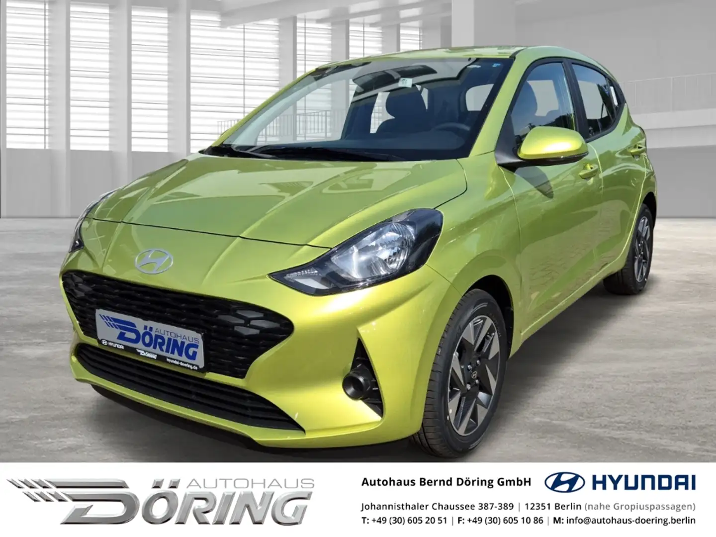 Hyundai i10 TREND 1.0i NAVIGATION Schaltwagen Gelb - 1