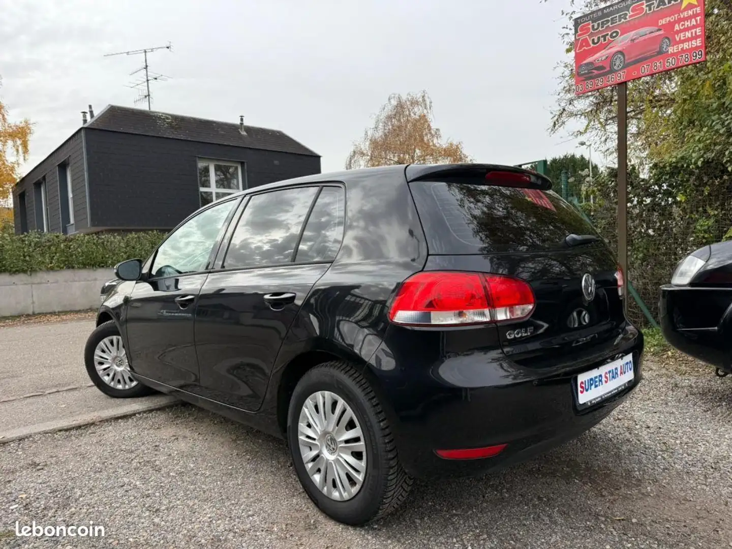 Volkswagen Golf VI 1.4l 80CV TRENDLINE 5P 2009 Noir - 2