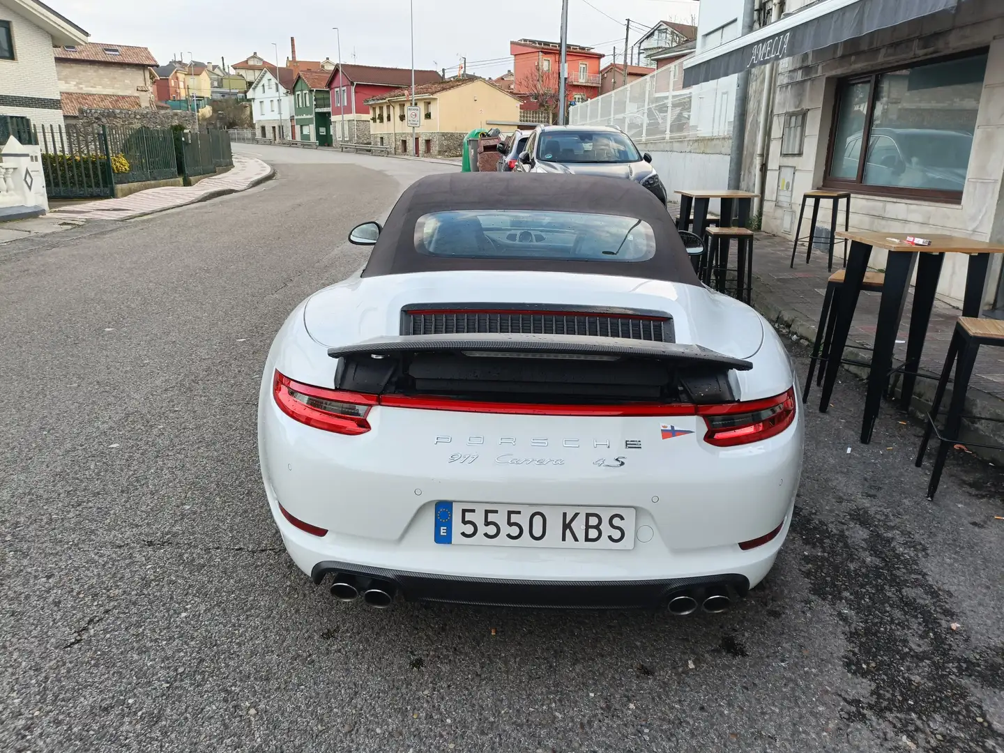 Porsche 911 Carrera 4 Cabrio Blanco - 1