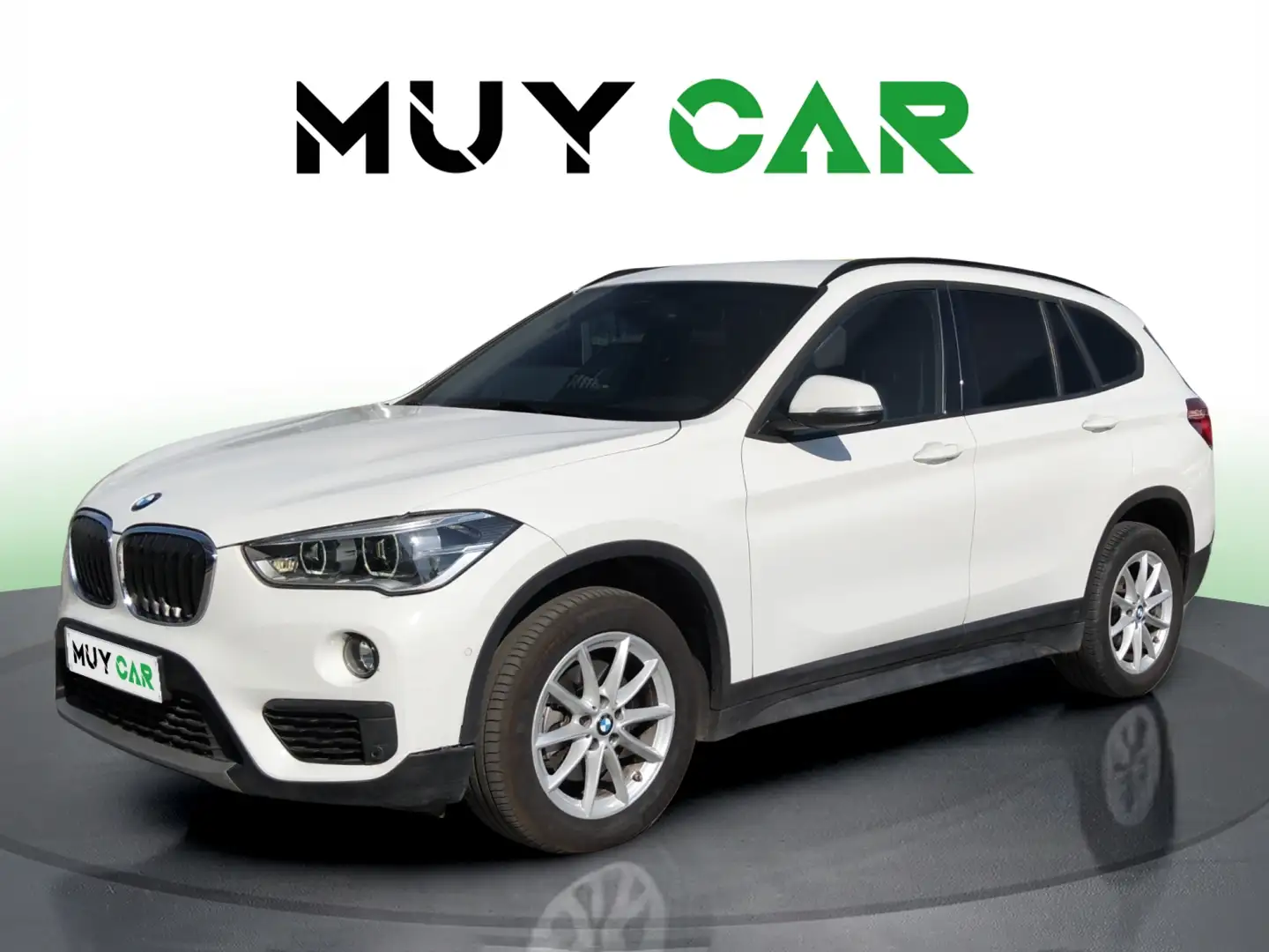 BMW X1 sDrive 18dA Blanc - 1