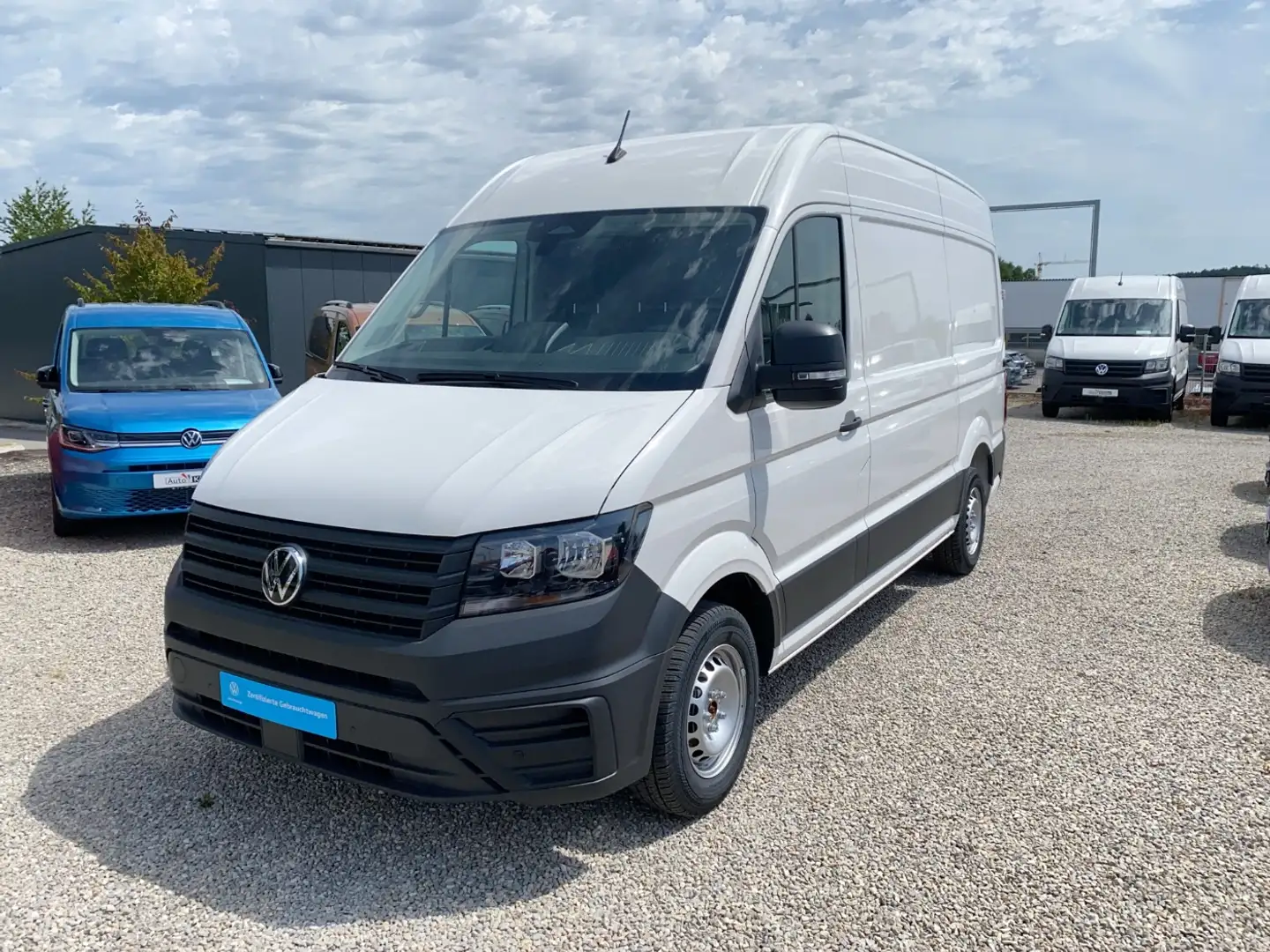 Volkswagen Crafter 35 Hochdach Kasten MR KlimaA W-Paket Alb - 2