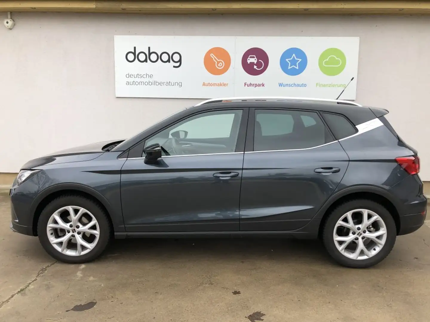 SEAT Arona 1.0 TSI OPF DSG FR Allwetter 2ZKlima Shz Gris - 2