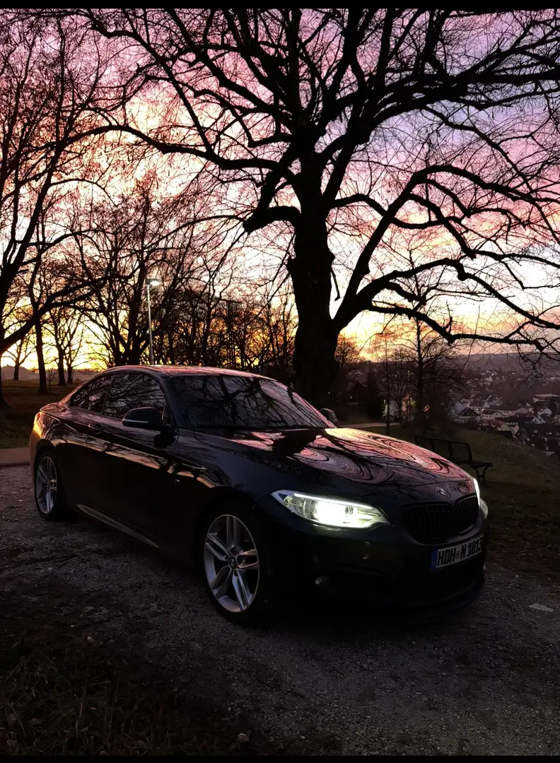 BMW 225 225d Coupe Schwarz - 2