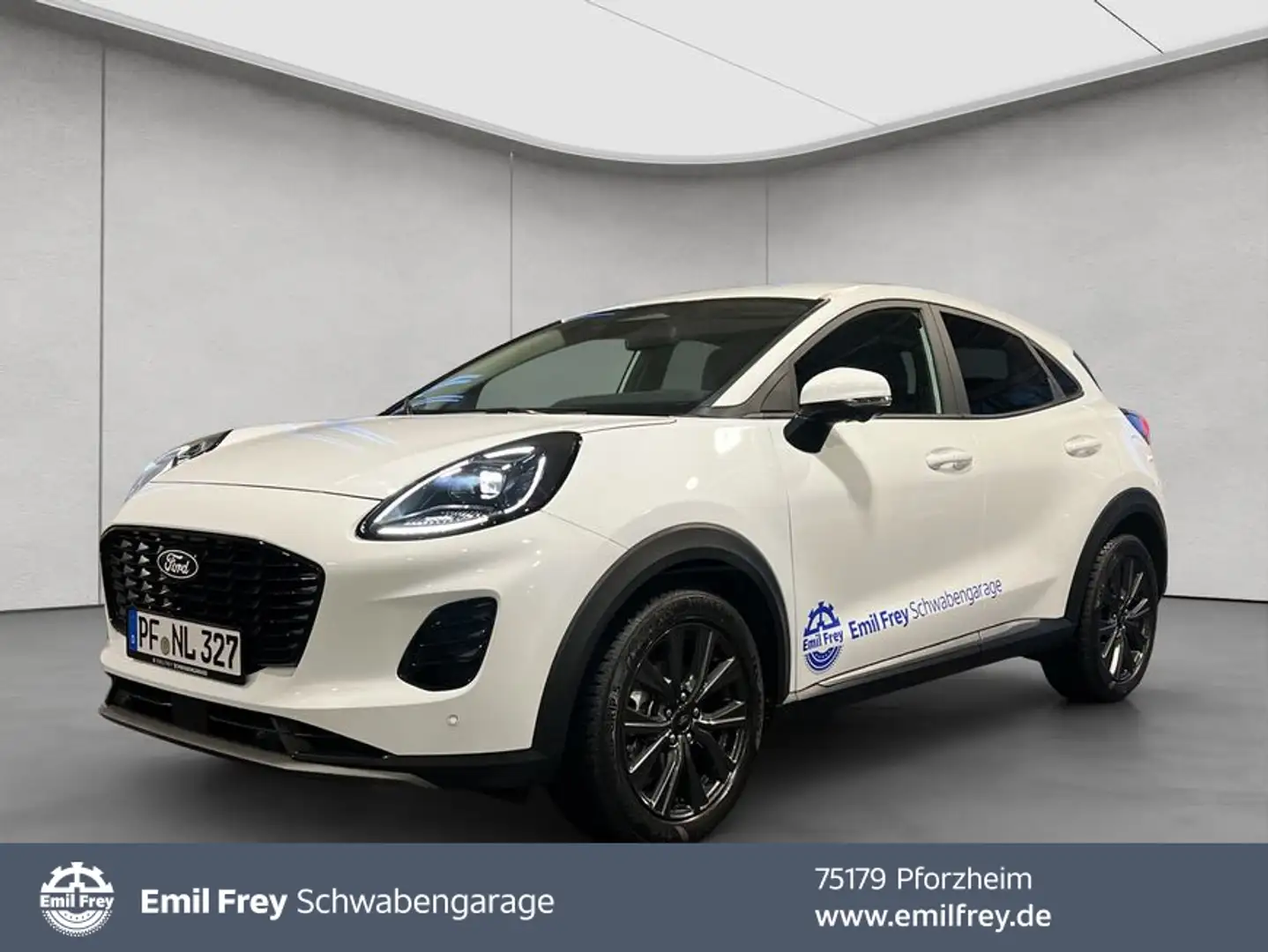 Ford Puma 1.0 EcoBoost Hybrid Aut. TITANIUM Weiß - 1