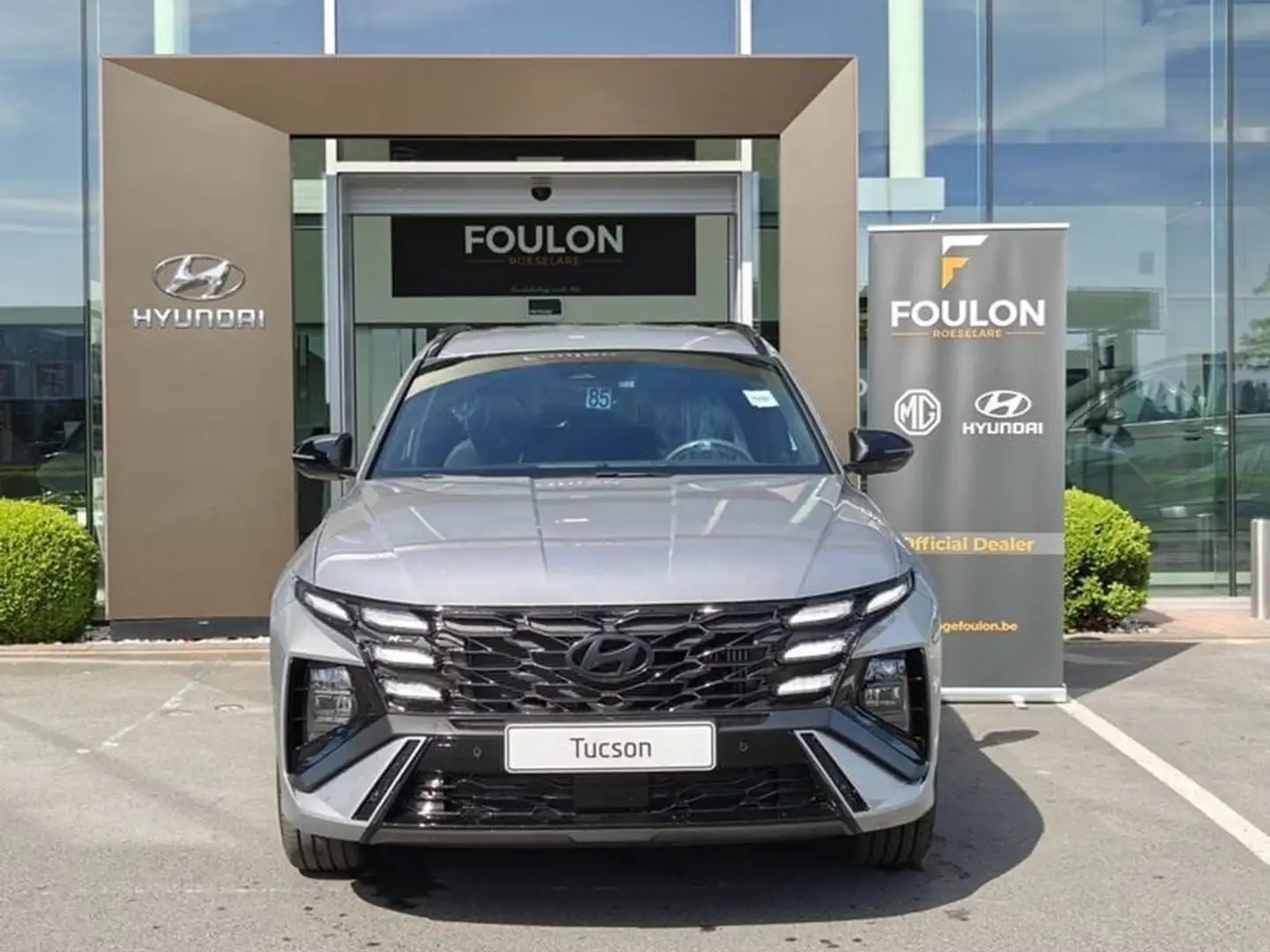 Hyundai TUCSON Feel Nline Full Hybrid HEV 6AT 215pk Серебристый - 2