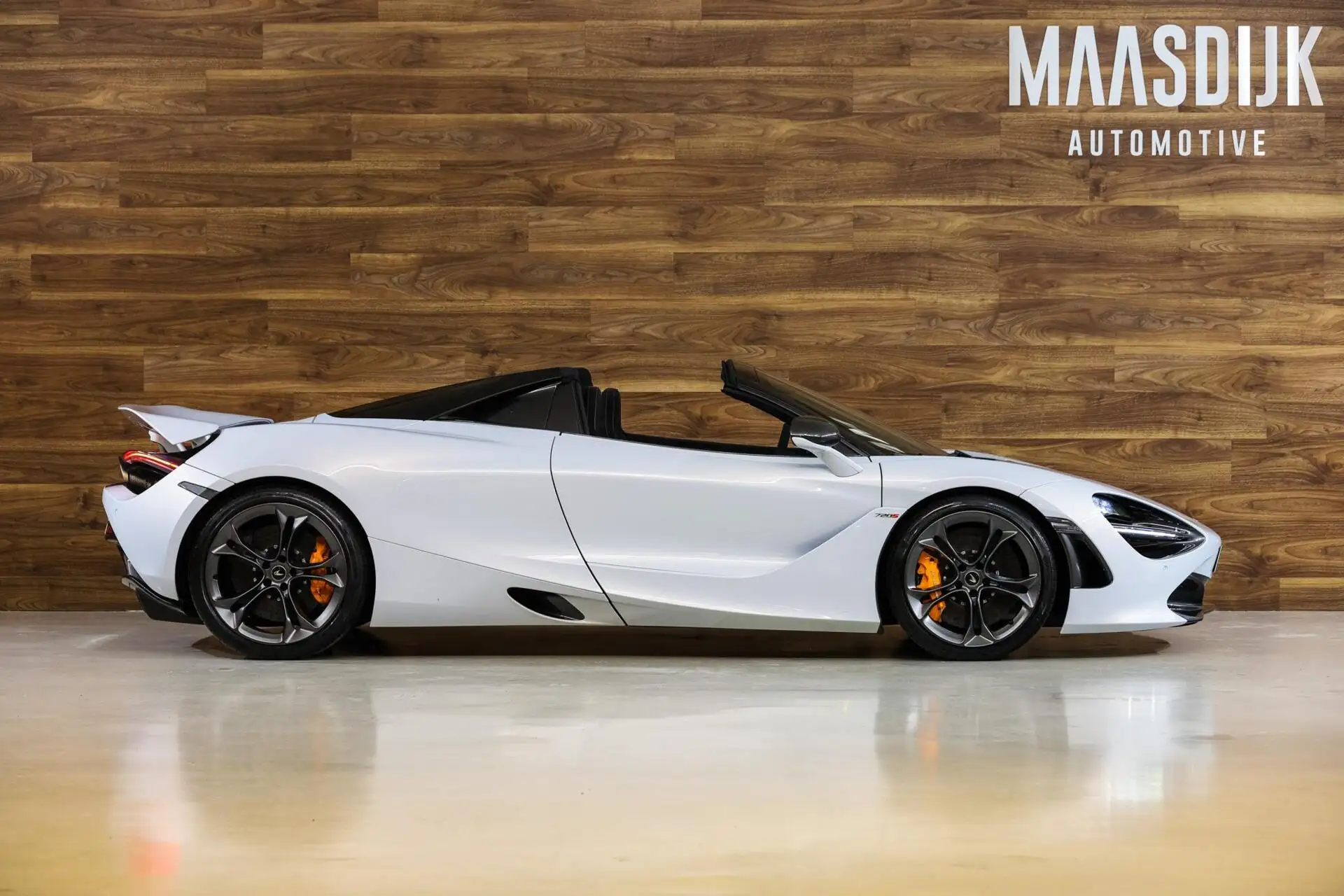 맥라렌 720S 720 Sport Spider 2019 흰색 사진 4