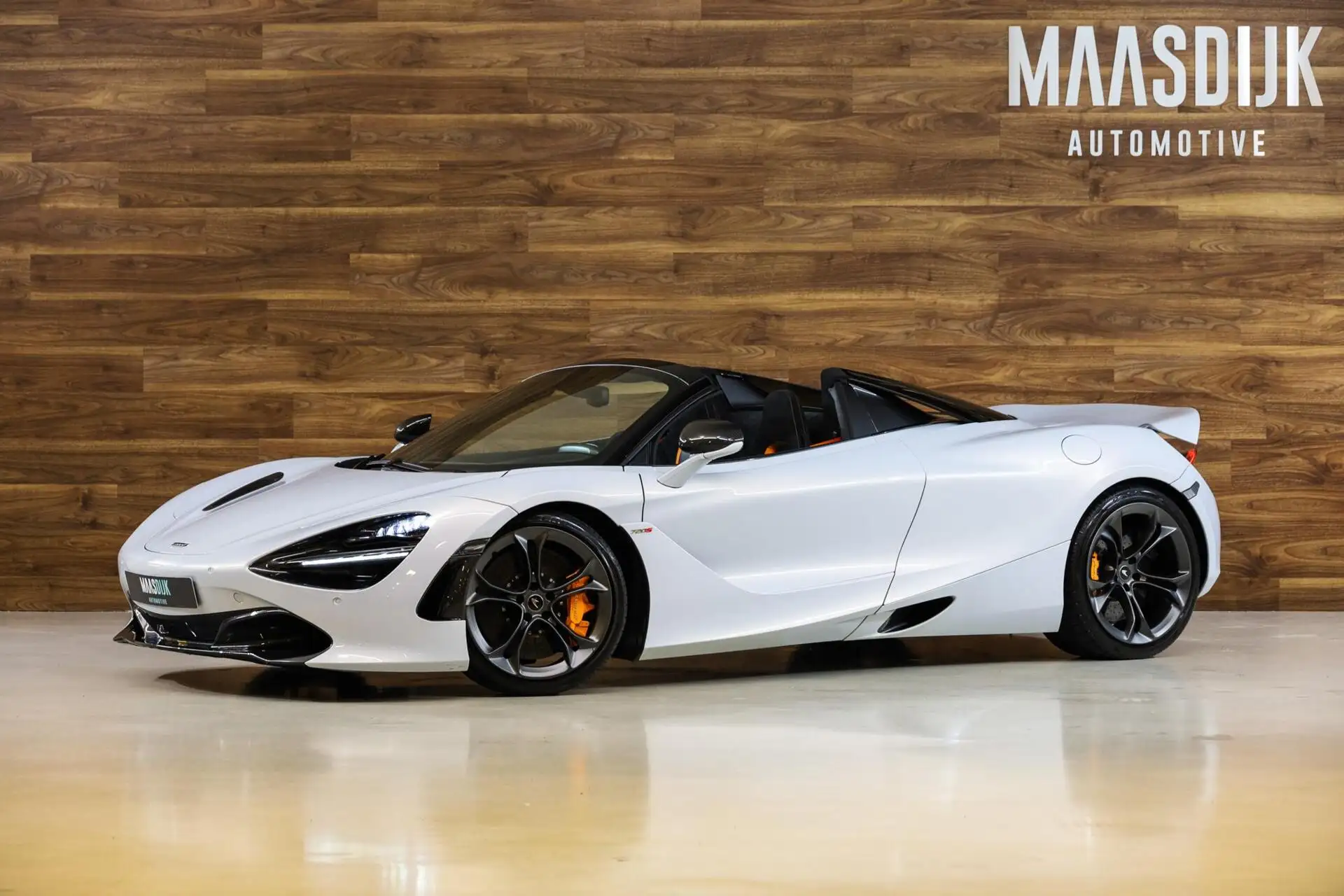 맥라렌 720S 720 Sport Spider 2019 흰색 사진 1