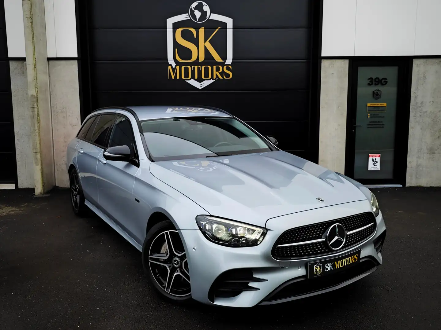 Mercedes-Benz E 300 de AMG PHEV Facelift EURO 6d BTW Aftrek Burmester Argent - 1