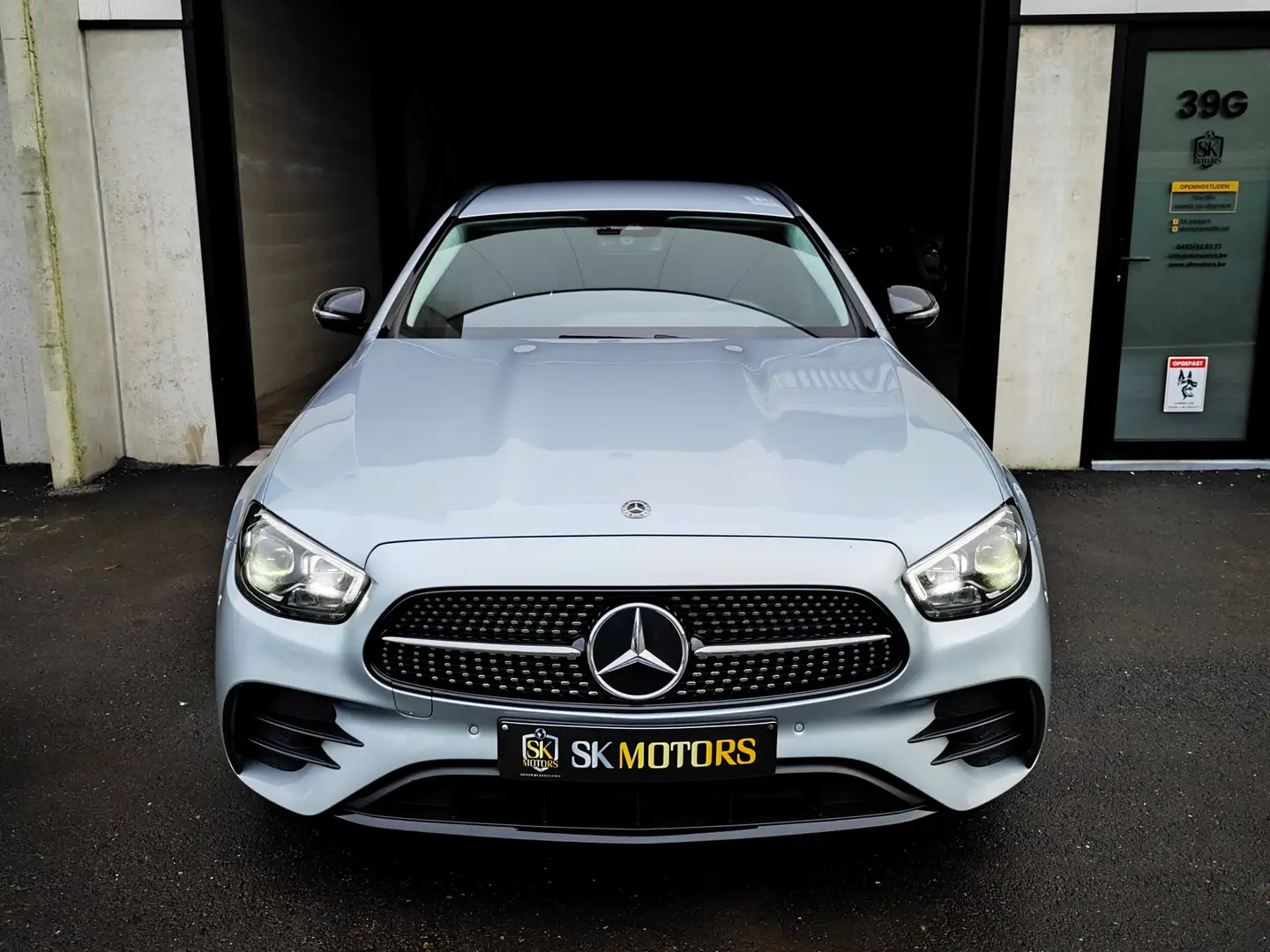 Mercedes-Benz E 300 de AMG PHEV Facelift EURO 6d BTW Aftrek Burmester Argent - 2