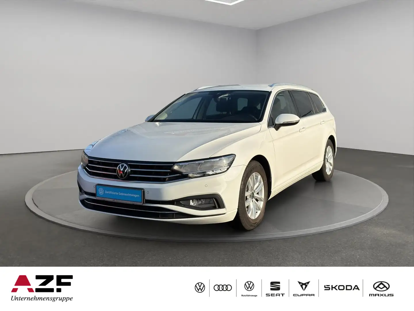 Volkswagen Passat Variant 2.0 TDI DSG Business NAVI+ACC+KAM Weiß - 1