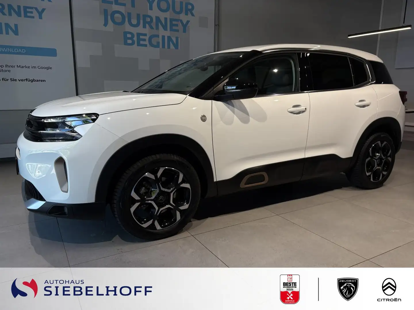 Citroen C5 Aircross C-Series PureTech 130 S&S EAT8 *Gri Weiß - 1