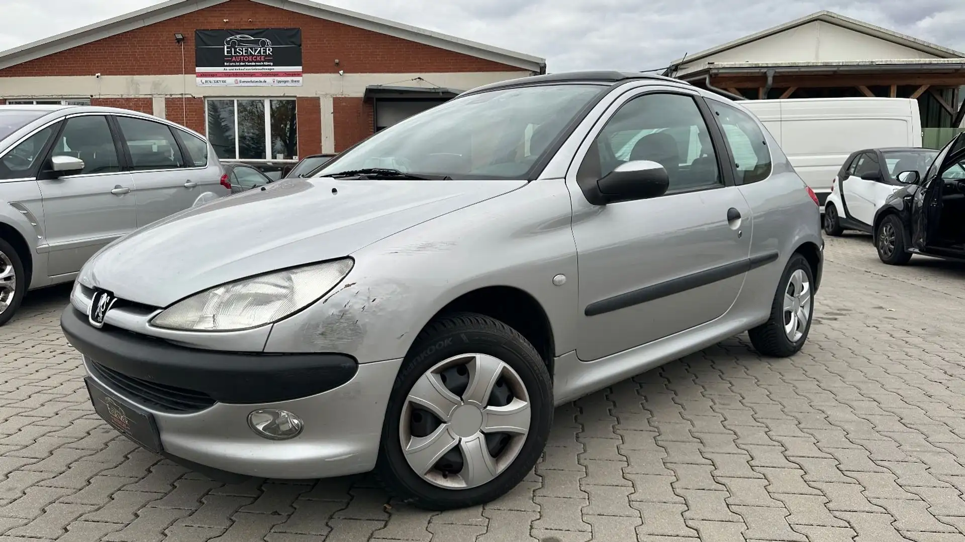 Peugeot 206 #Automatik#Schiebedach#HU AU NEU Silber - 1