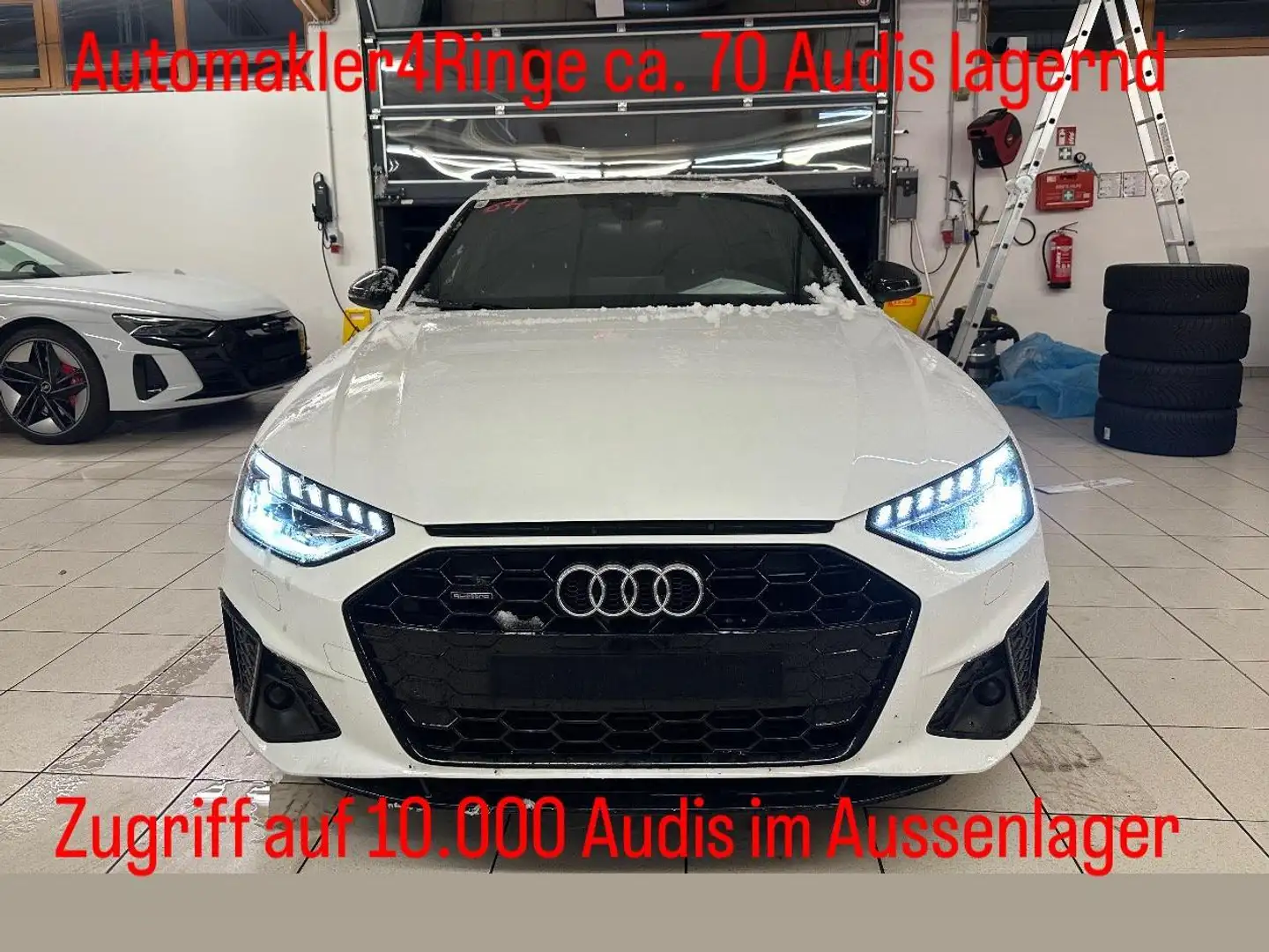 Audi A4 S-line Interieur,Optikpaket,ACC,LED,Virtual Plus Weiß - 1