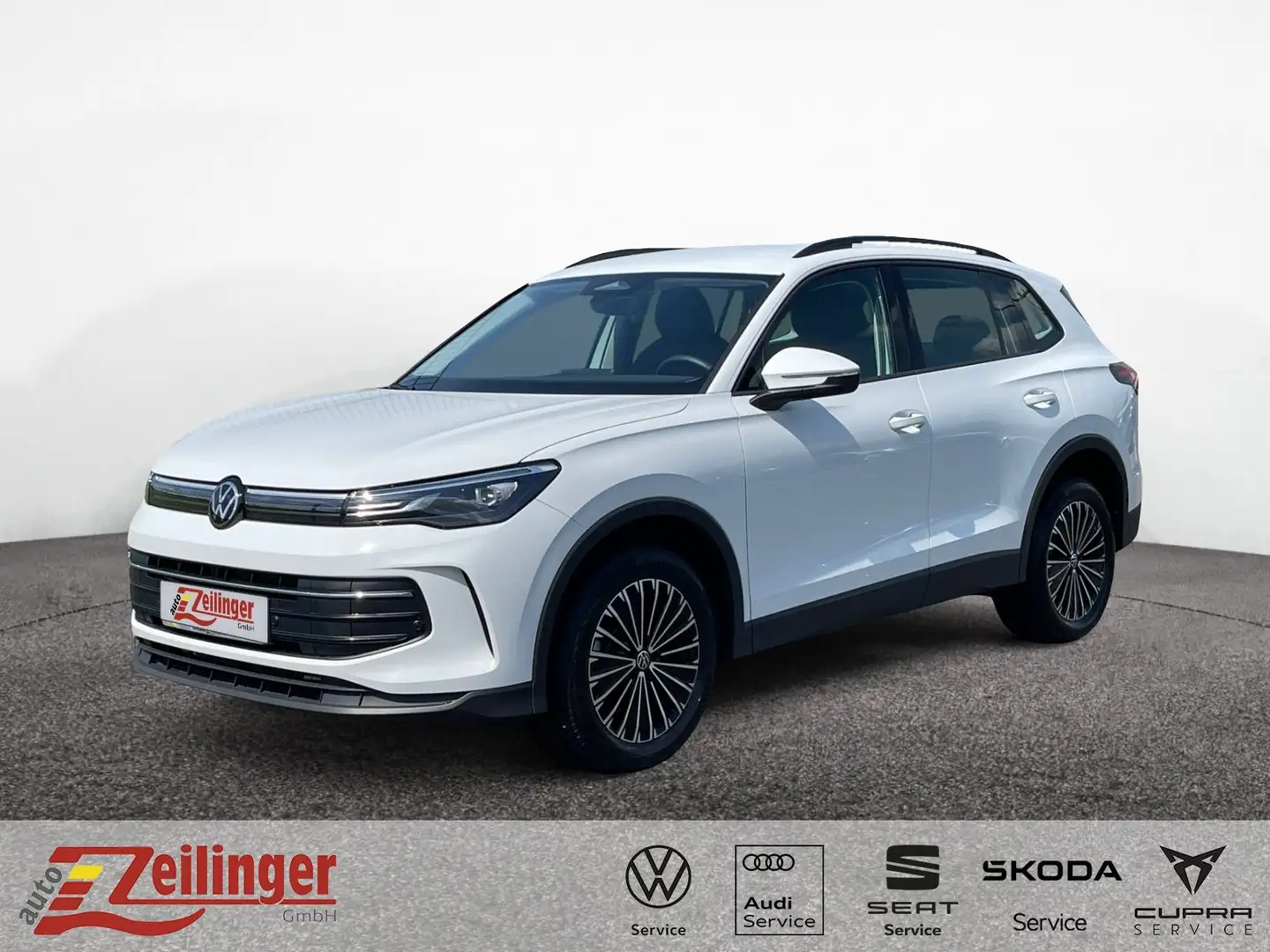 Volkswagen Tiguan Life 4Mo. TDI DSG|AHK|DCC|NAVI|KAMERA|ACC Weiß - 1