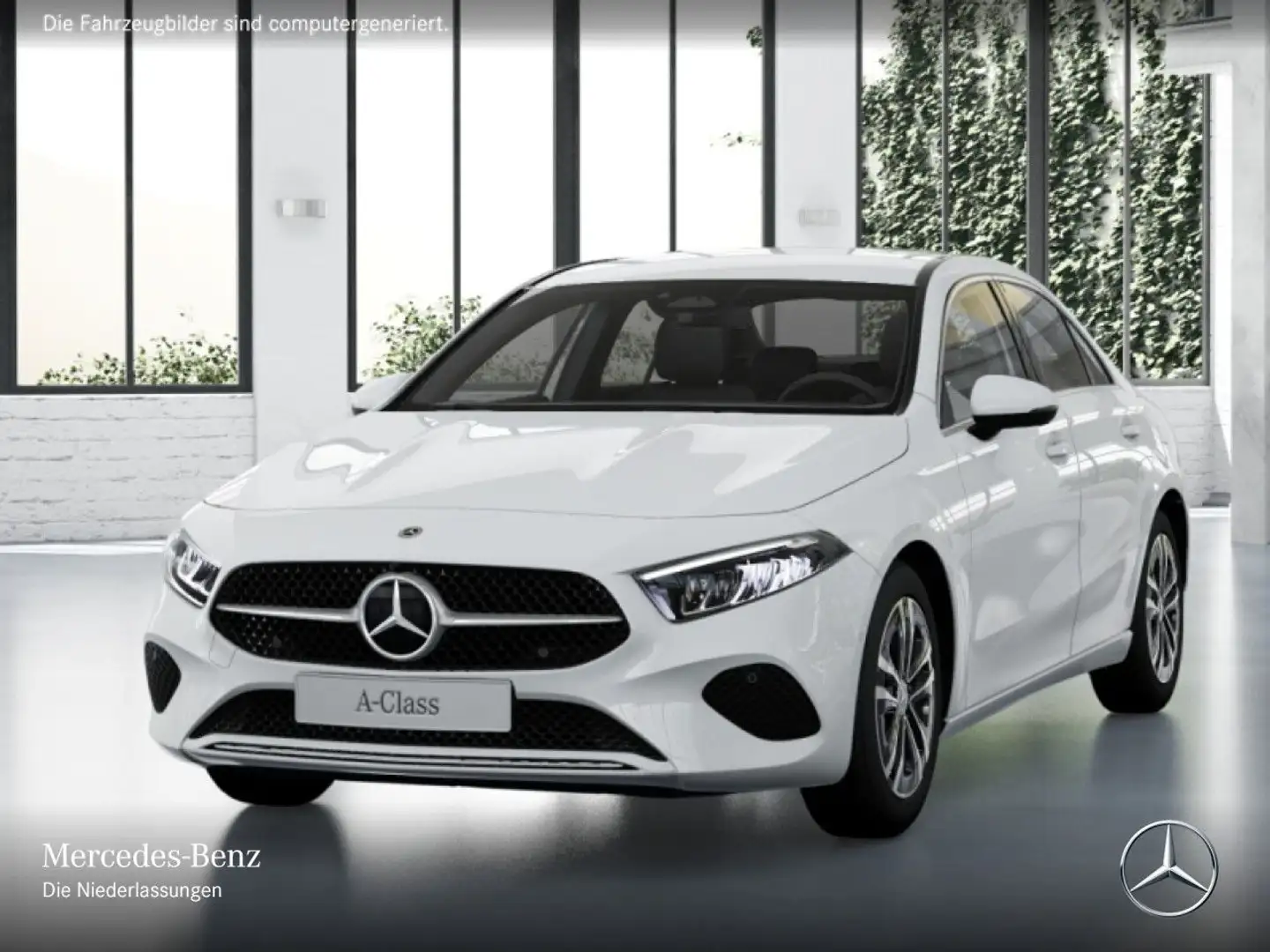 Mercedes-Benz A 180 Lim PROGRESSIVE+LED+KAMERA+TOTW+7G Weiß - 2