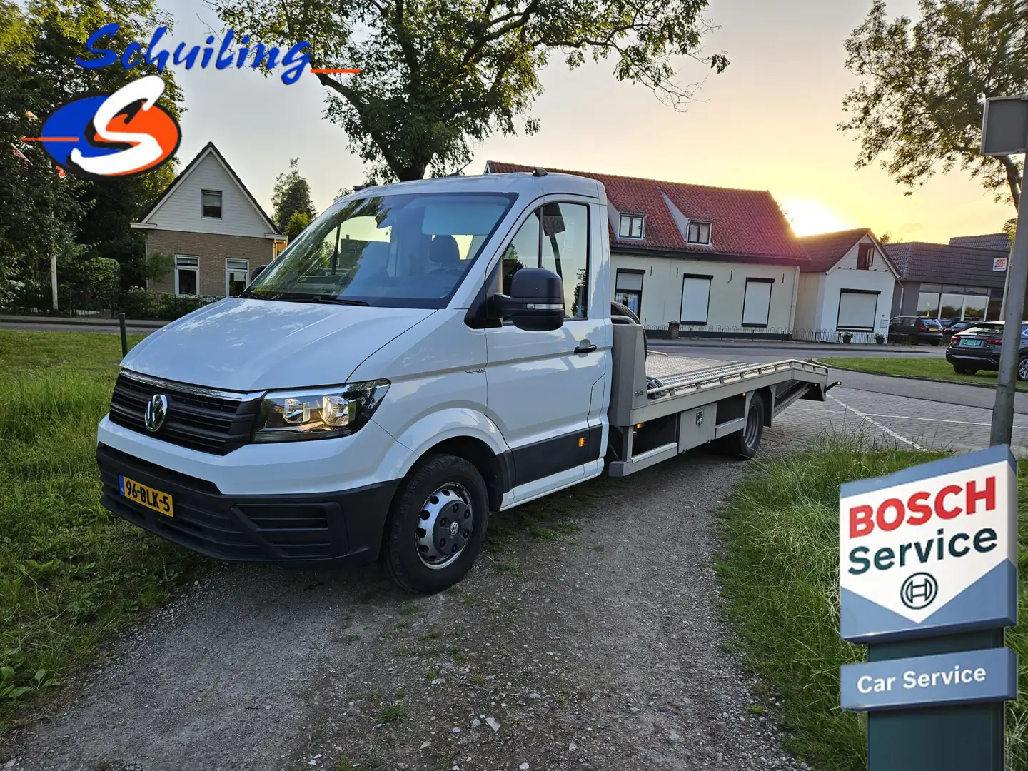 Volkswagen Crafter 2.0 GTD Autotransporter TIJHOF Wit - 1